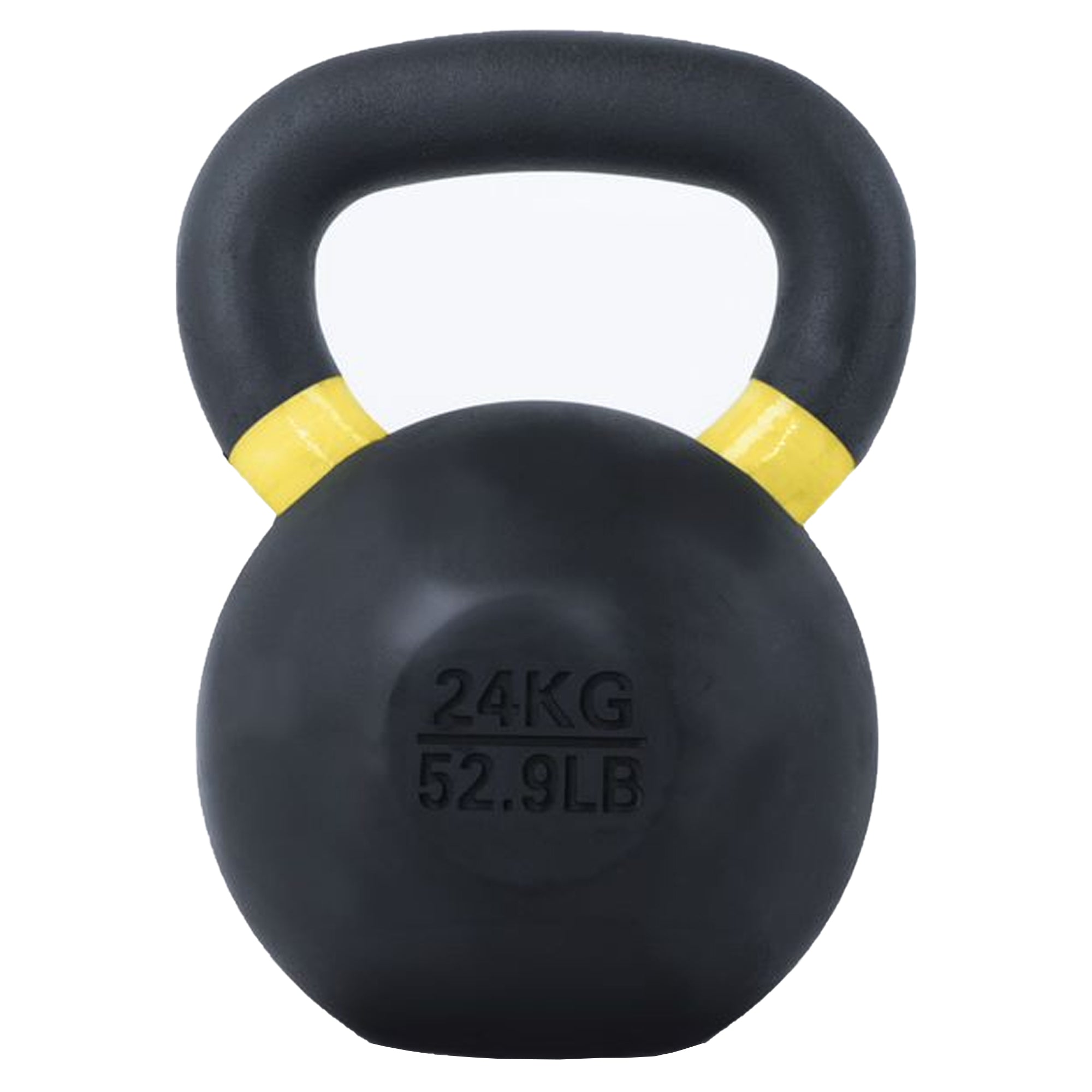 TRX Rubber Coated Kettlebell for Weight & Strength Training, 52.9 Pounds (24 kg) - VMInnovations