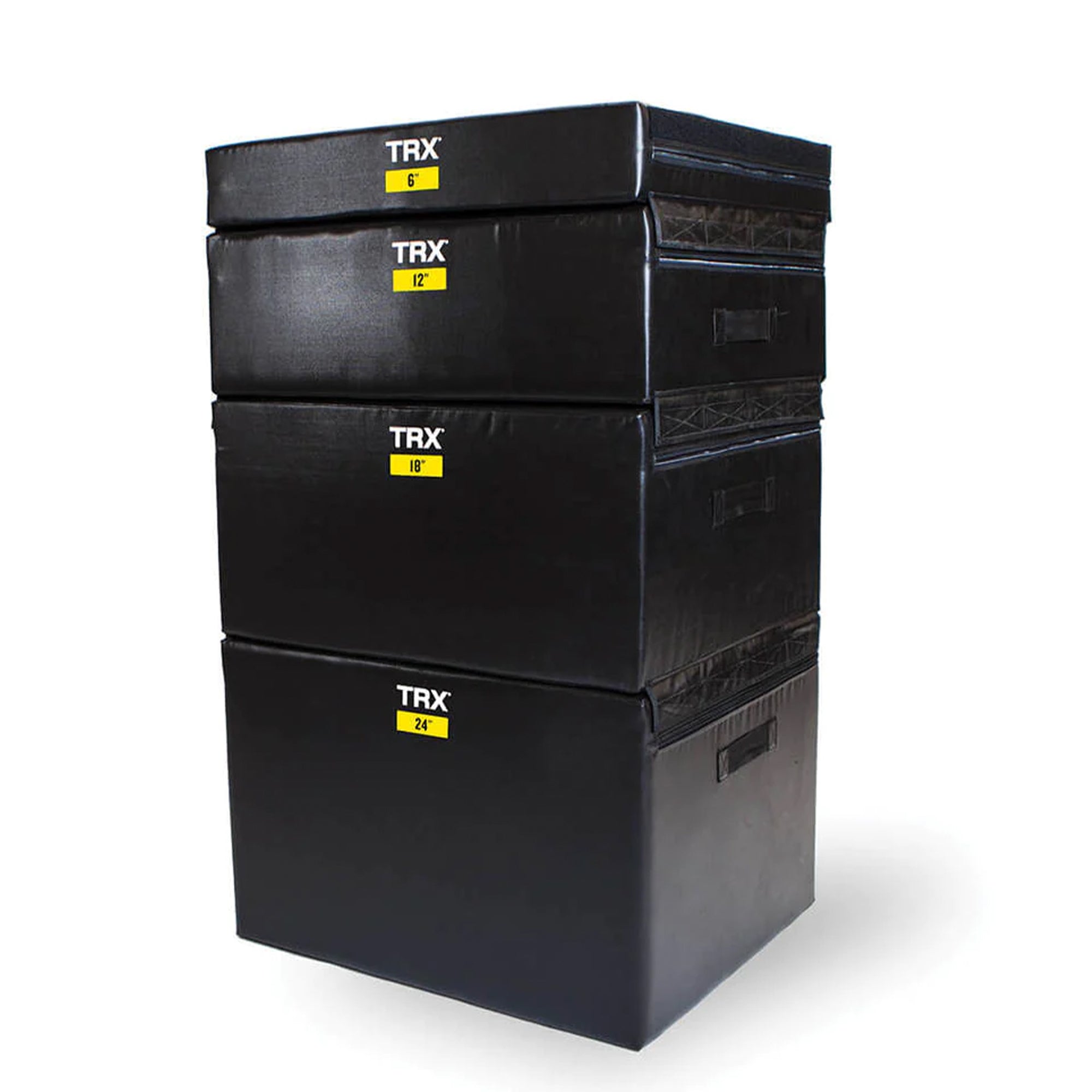 TRX 18" Soft Plyo Box Gym Workout Equipment for Plyometric Exercises (Open Box)