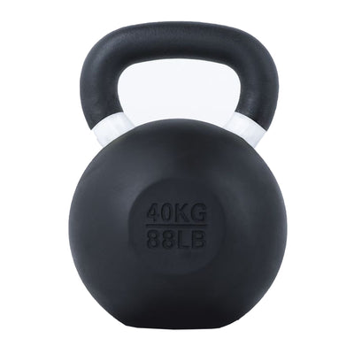 TRX Rubber Coated Kettlebell for Weight & Strength Training, 88.1 Pounds (40 kg)