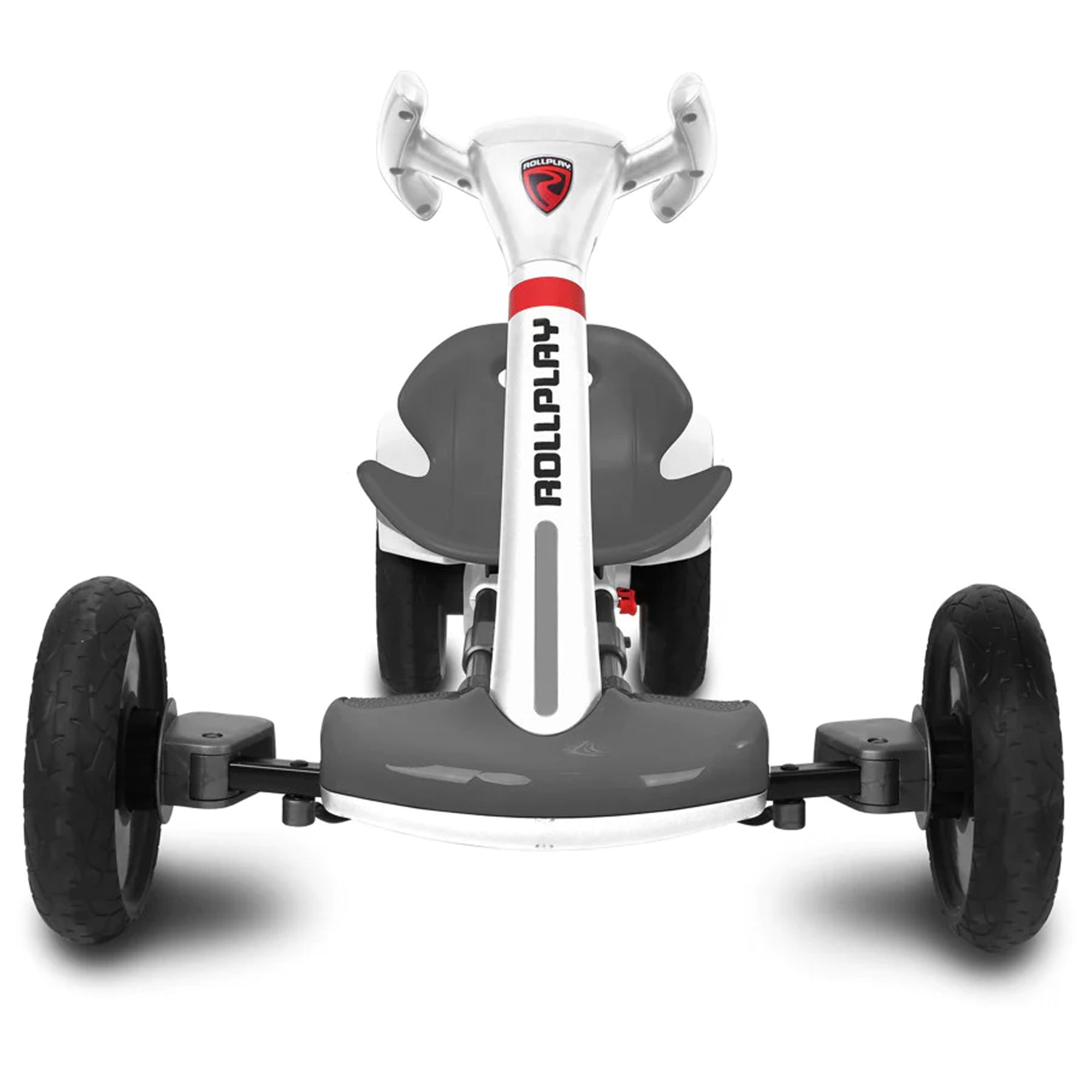 Rollplay FLEX Kart Foldable Ride-On Kids Tricycle 6V Battery Electric Car, White - VMInnovations