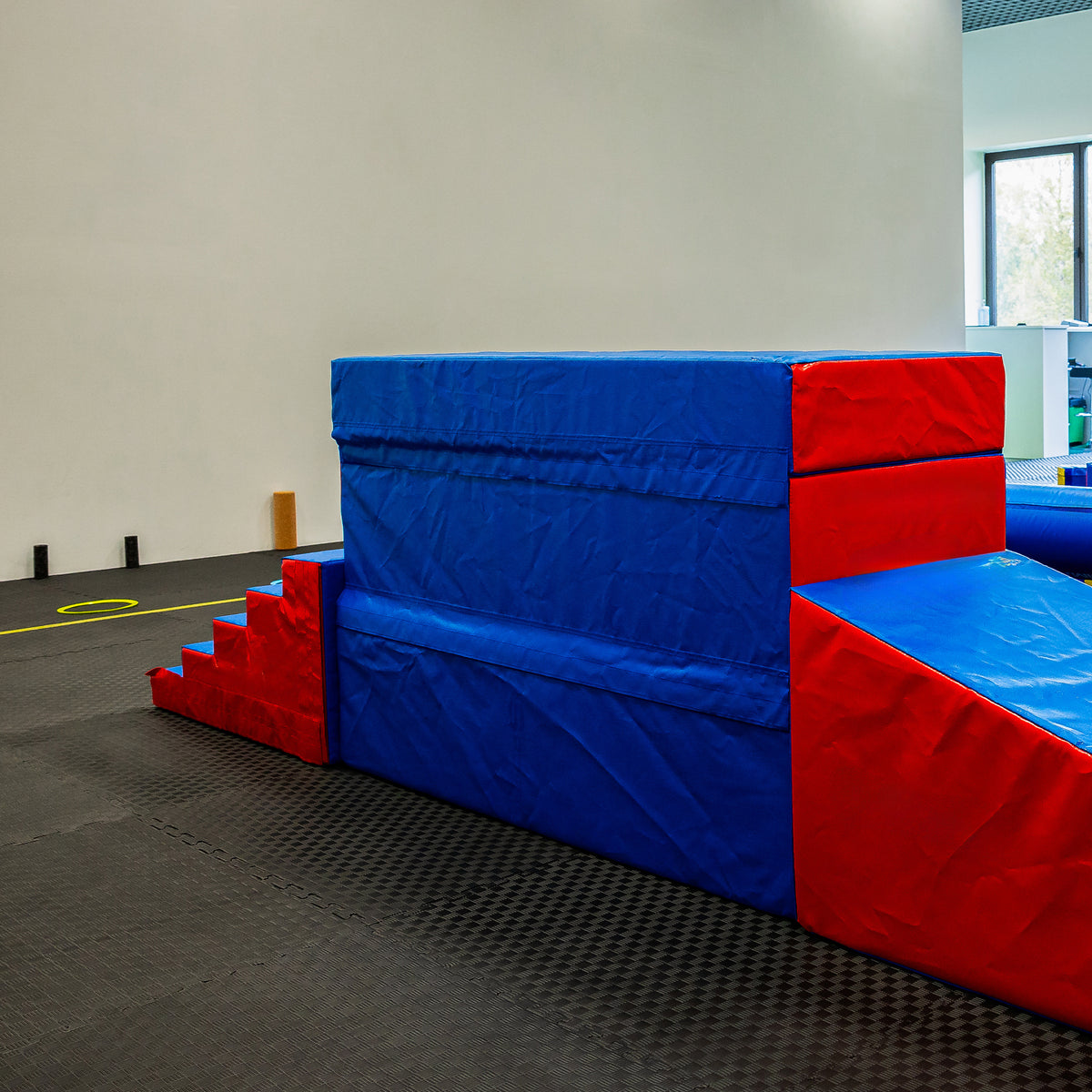 BalanceFrom 72 Sq Ft Interlocking EVA Foam Exercise Mat Tiles, Black (Used)