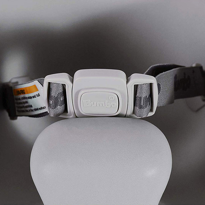 Bumbo Infant Soft Foam Floor Seat with 3 Point Adjustable Harness, Gray (2 Pack) - VMInnovations