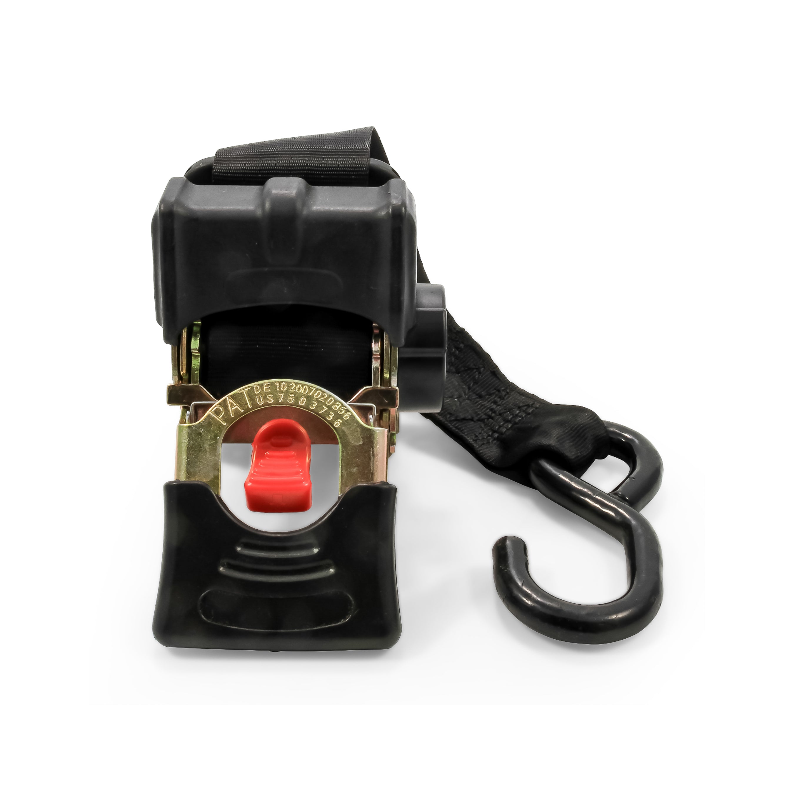 Camco Retractable Transom Tie Down Bolt On Straps, 2" x 5.5' (2 Straps) (Used) - VMInnovations