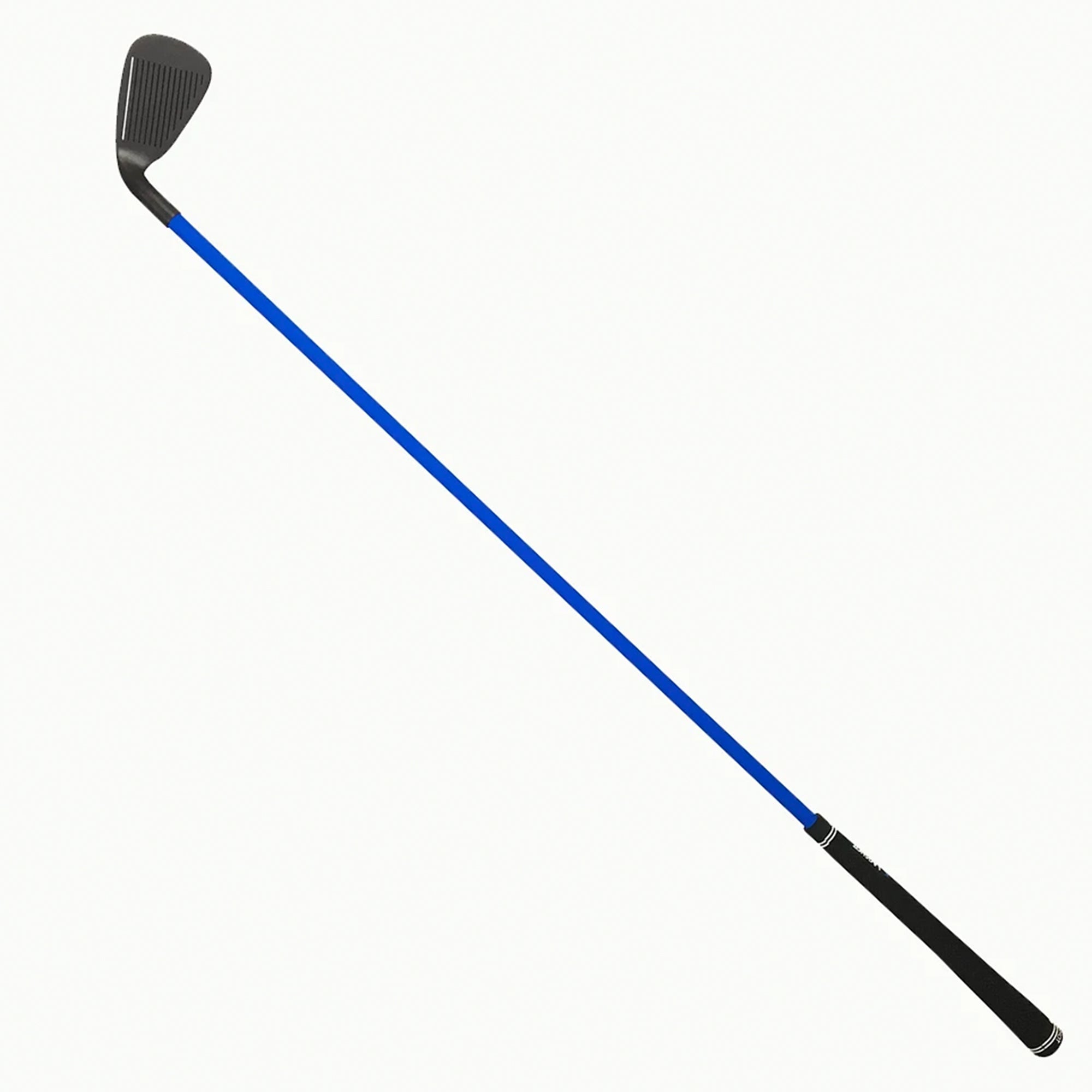 Lag Shot 7 Iron Golf Club Swing Trainer for Right Handed Men, Black/Blue (Used) - VMInnovations