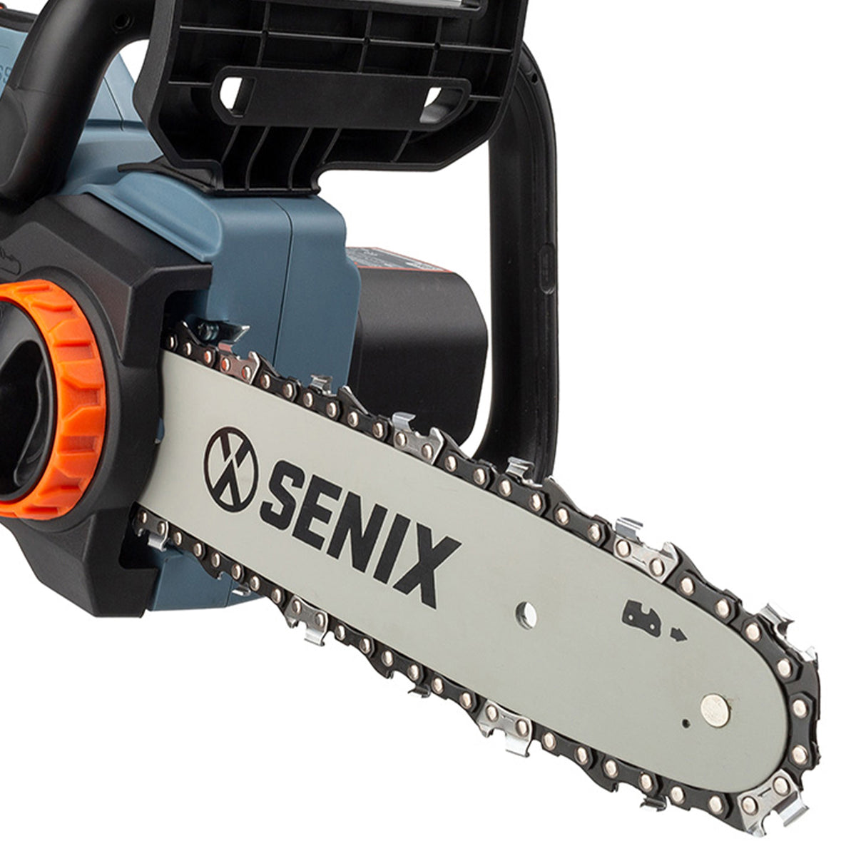 SENIX 10" 20V Max Cordless Brushless Chain Saw Tool with Battery Pack & Charger