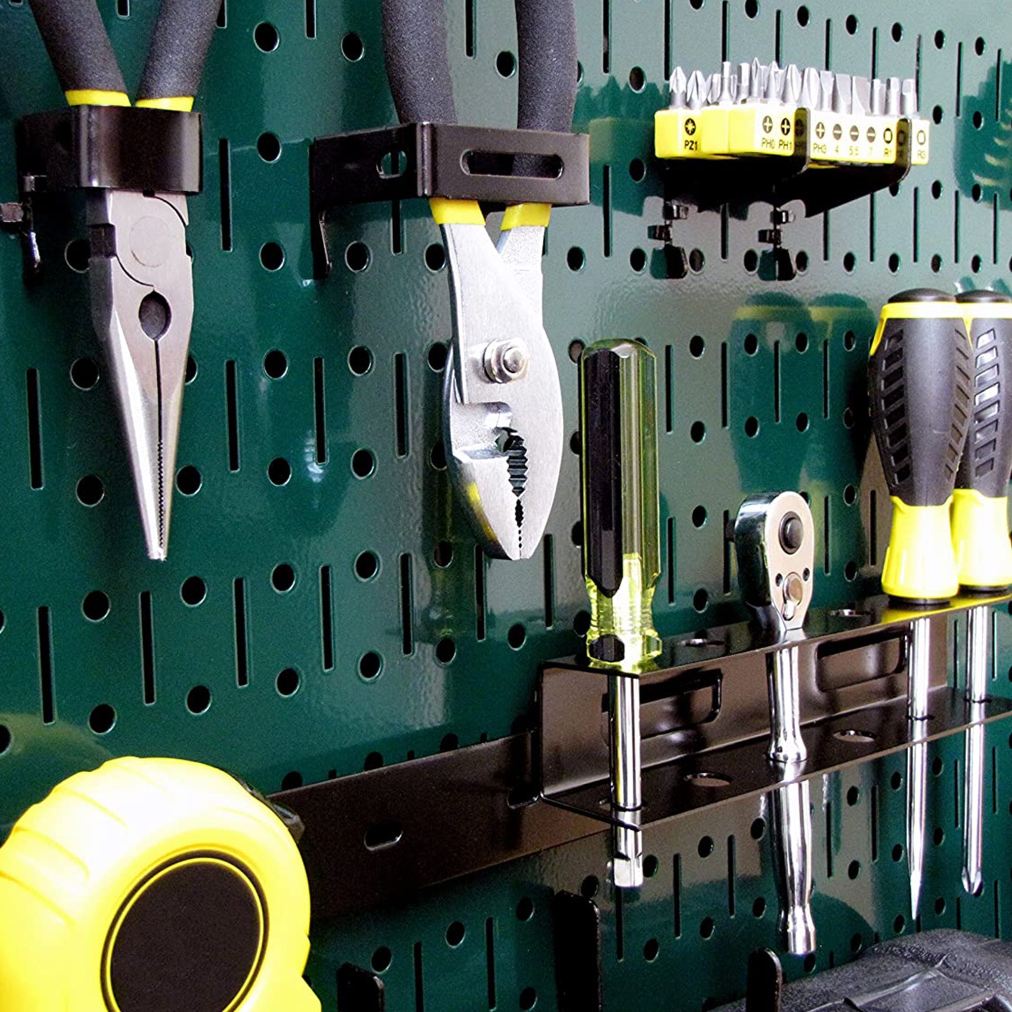 Wall Control 32" x 16" Pegboard Garage Tool Organizer, Green (3 Pack) (Open Box)