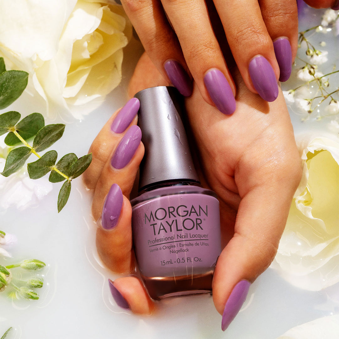 Morgan Taylor Spring 2023 Pure Beauty Nail Lacquer Polish Manicure Set, 3 Pack - VMInnovations