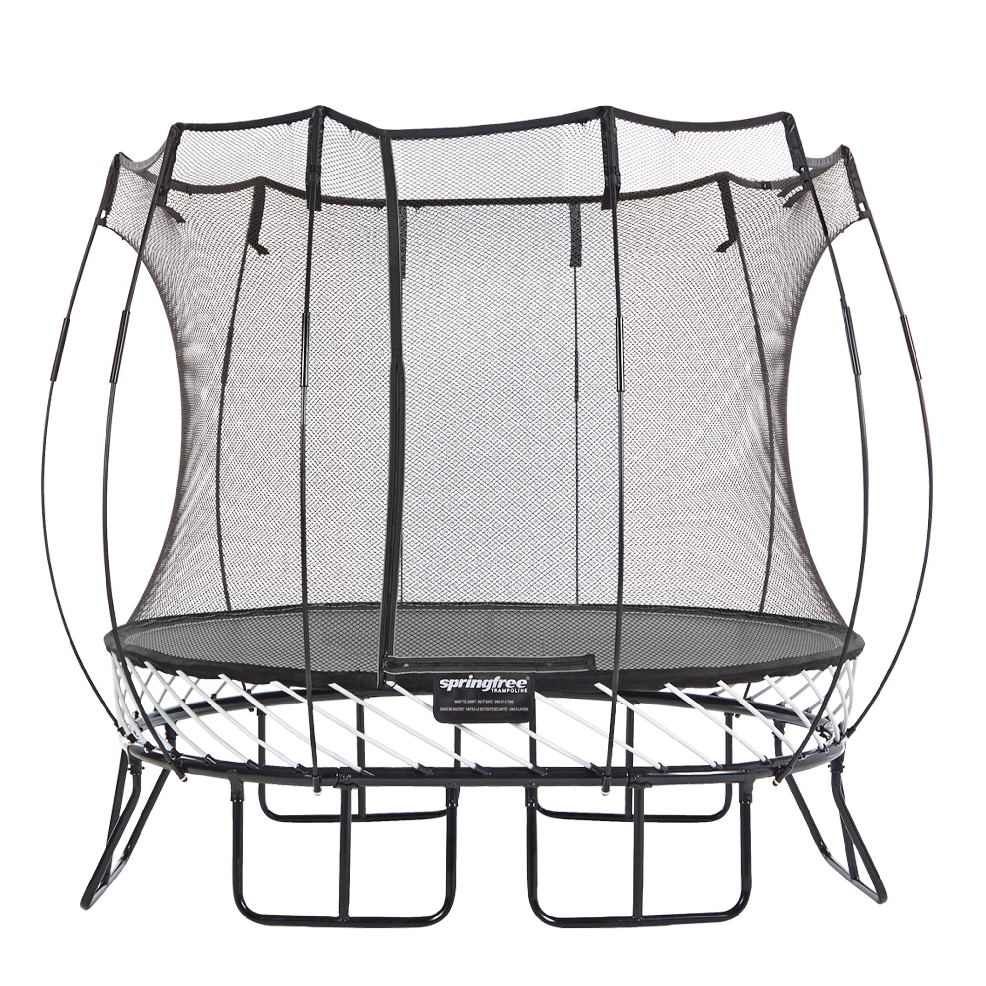 Springfree 6' x 9' Compact Backyard Trampoline w/ FlexiNet and Soft Edge (Used) - VMInnovations