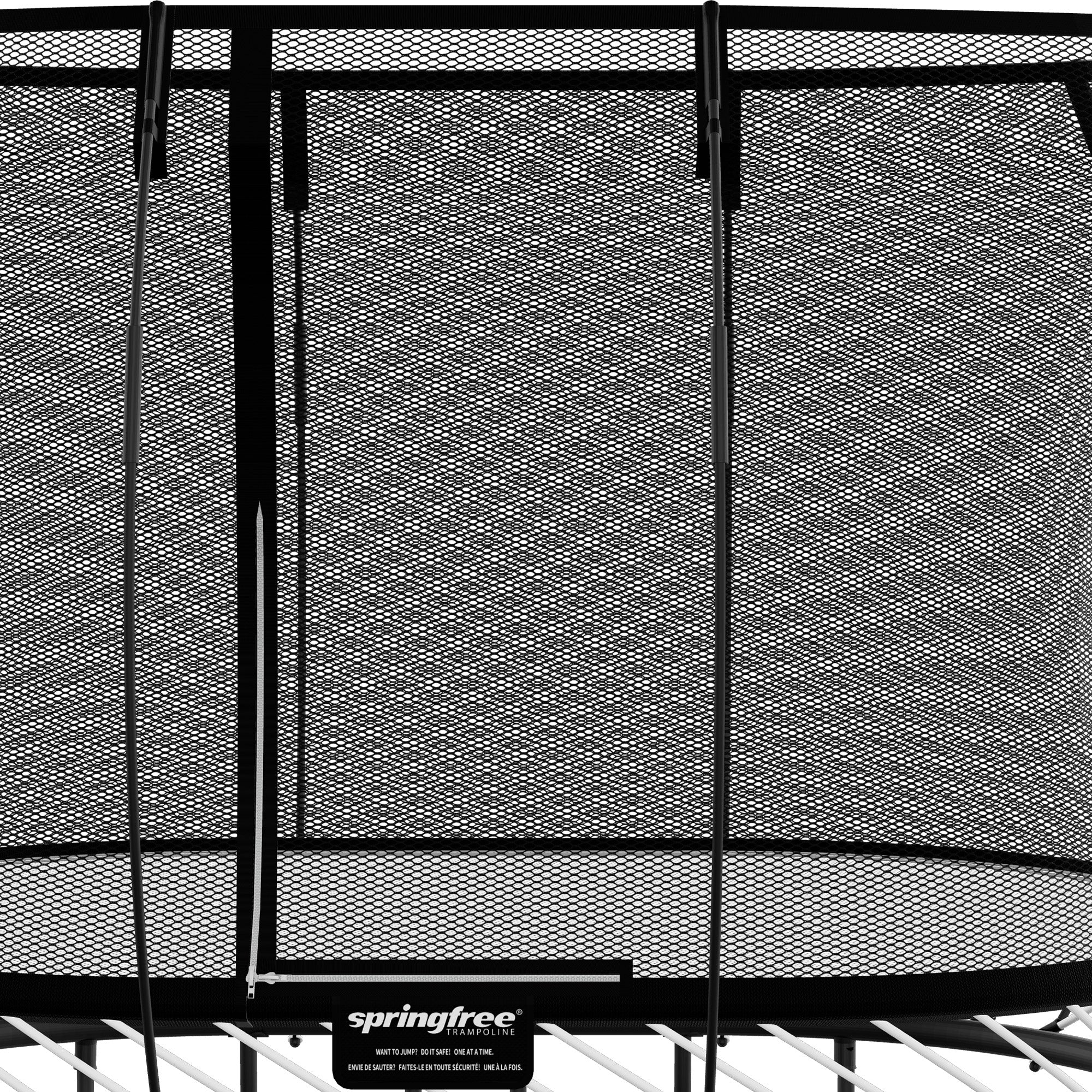 Springfree 6' x 9' Compact Backyard Trampoline w/ FlexiNet and Soft Edge (Used) - VMInnovations