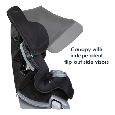 Baby Trend Cover Me 4 in 1 Convertible Car Seat w/ Canopy, Scooter (Black/Red)