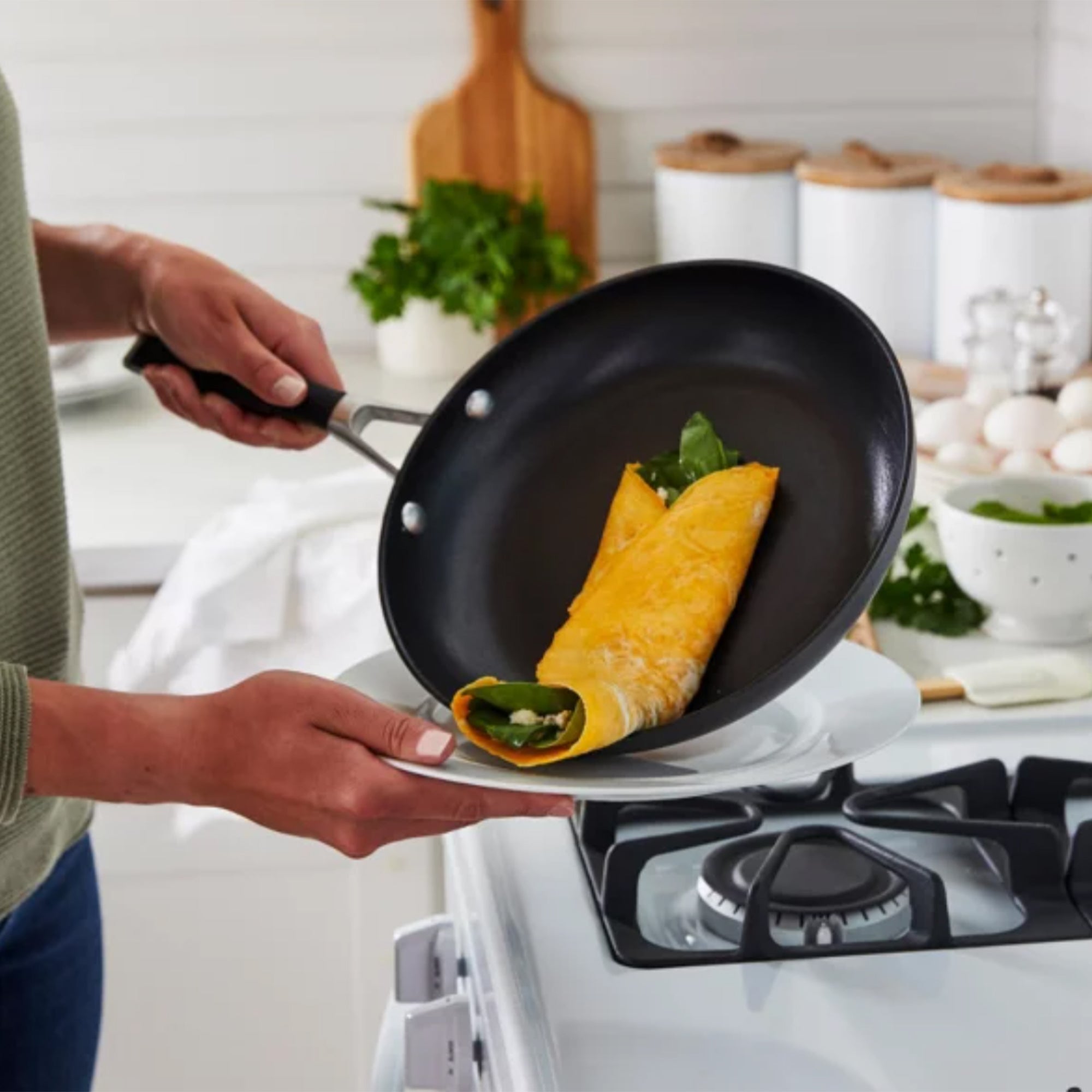 11pc Hard-Anodized Nonstick Dishwasher Safe Pots & Pans Cookware Set (Open Box) - VMInnovations