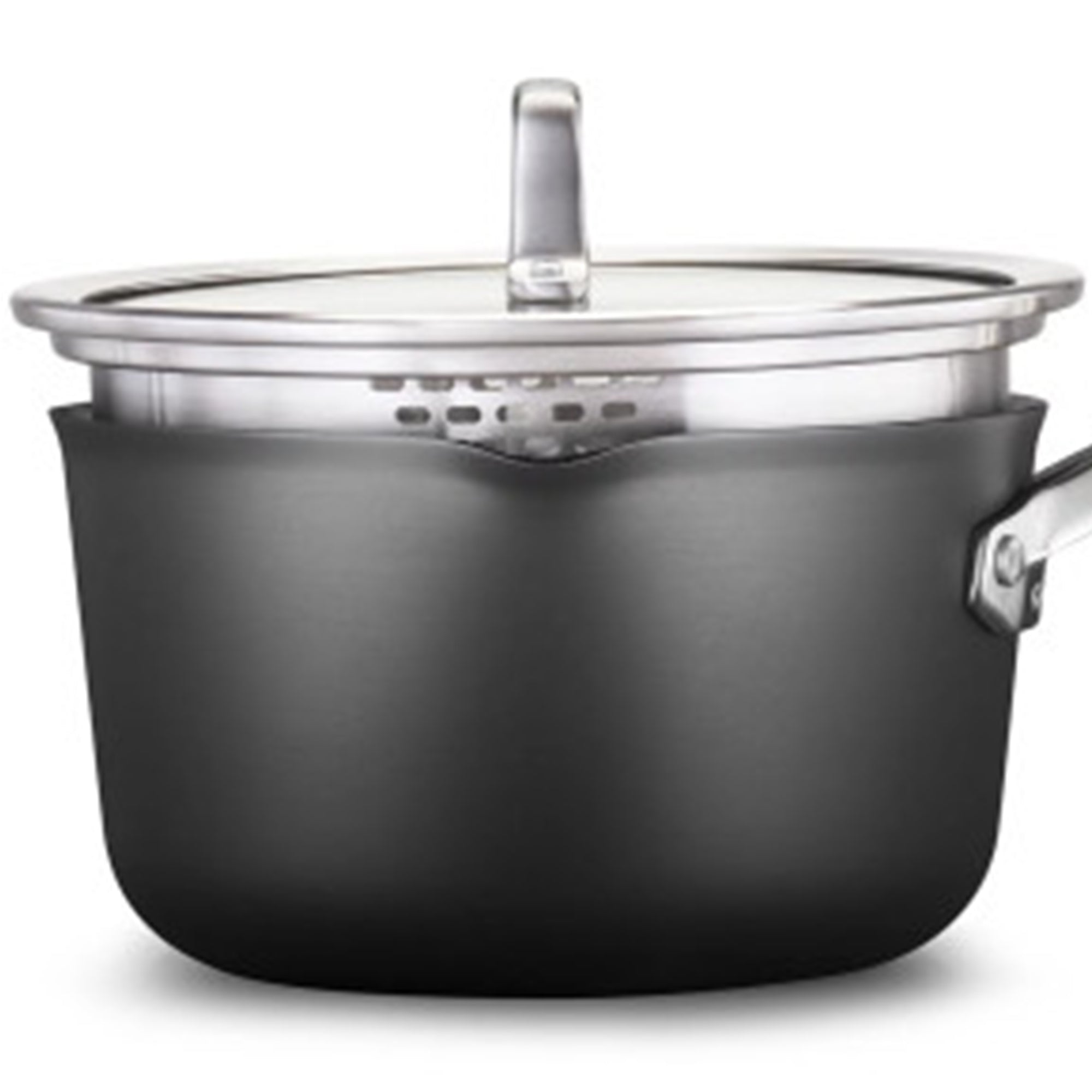 Calphalon Premier 3.5 Quart Hard-Anodized Nonstick MineralShield Sauce Pan w/Lid - VMInnovations