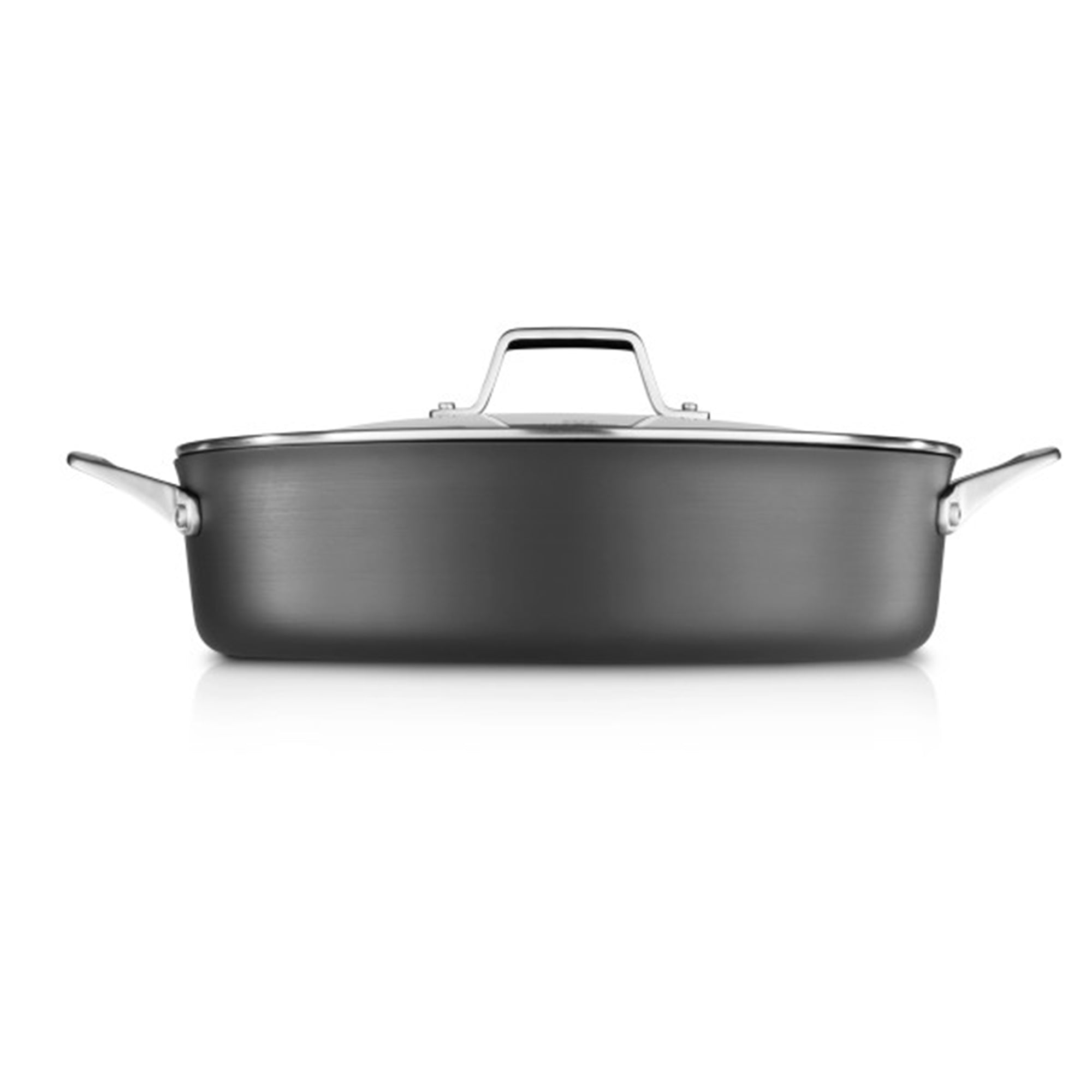 Calphalon Premier 7 Qt Hard-Anodized Nonstick MineralShield Sauteuse Pan w/Lid