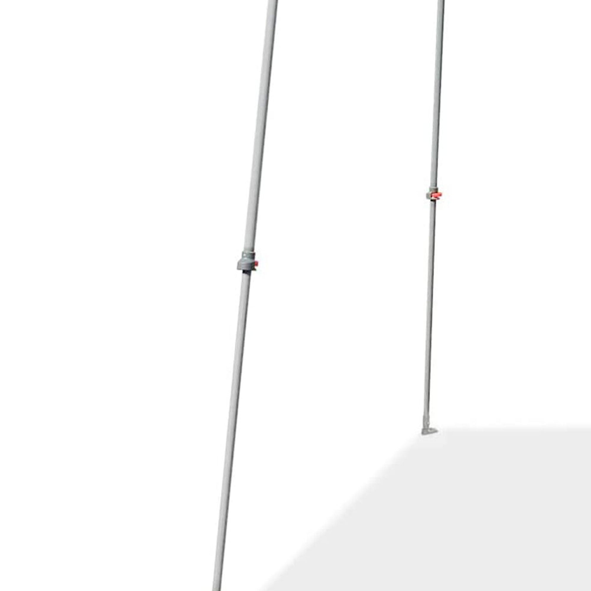 Crown Shades 11'x11' Base 9'x9' Top Instant Canopy w/Carry Bag, White(For Parts)