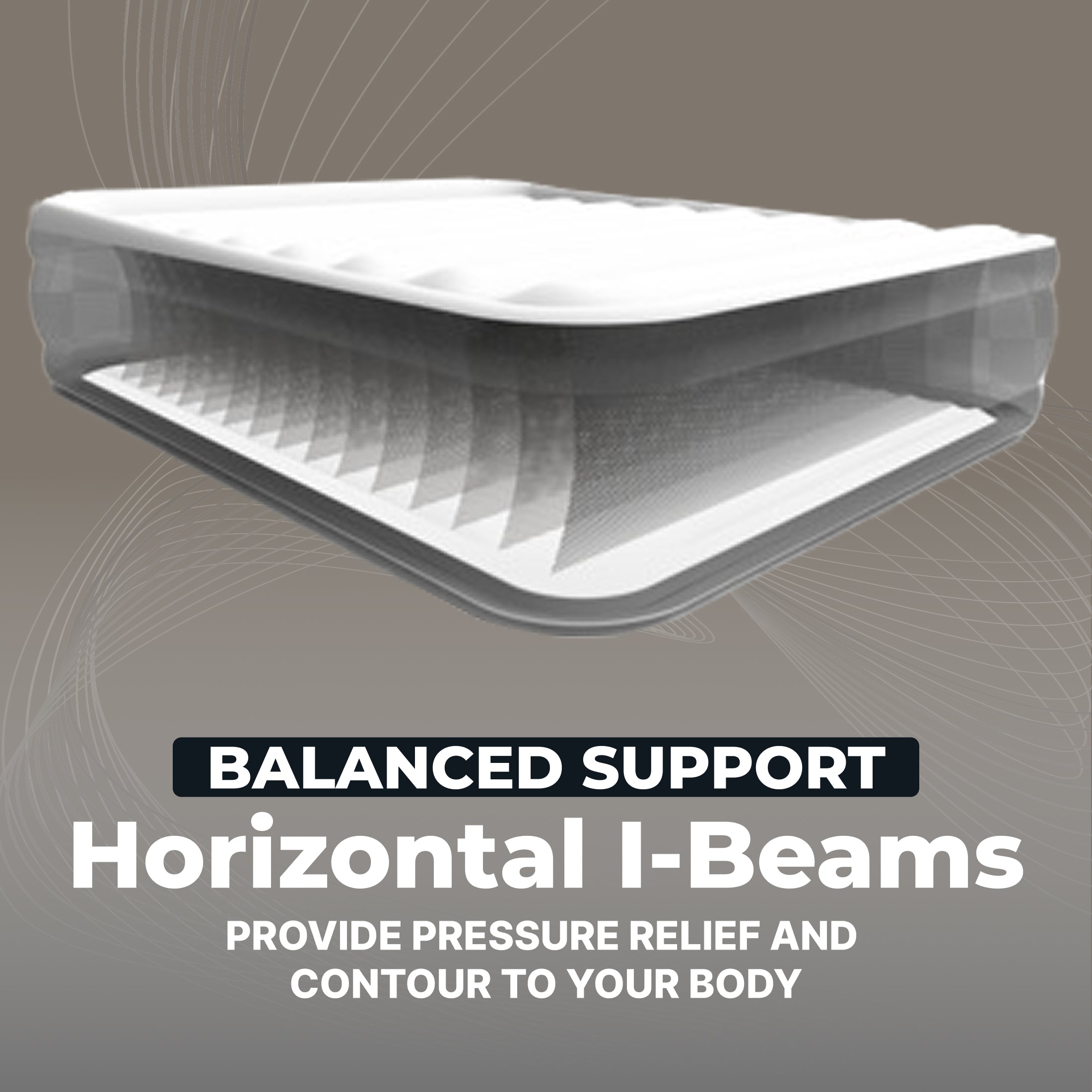 Tritech Air Mattress w/Built-in AC Pump & Antimicrobial Coating, Queen (Used)