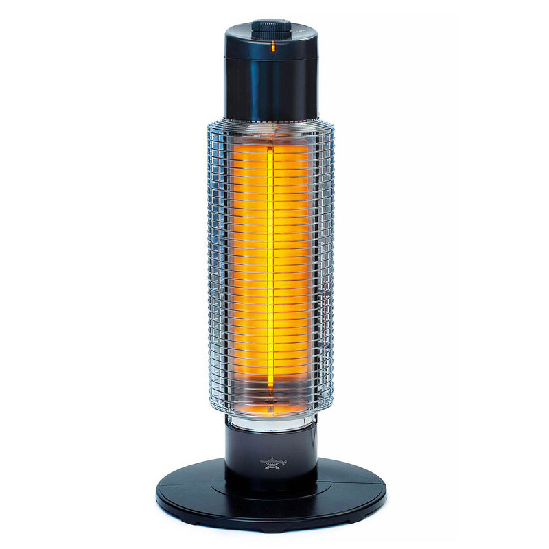 Sengoku HeatMate Portable Instant Graphite Medium Tower Electric Heater, Black