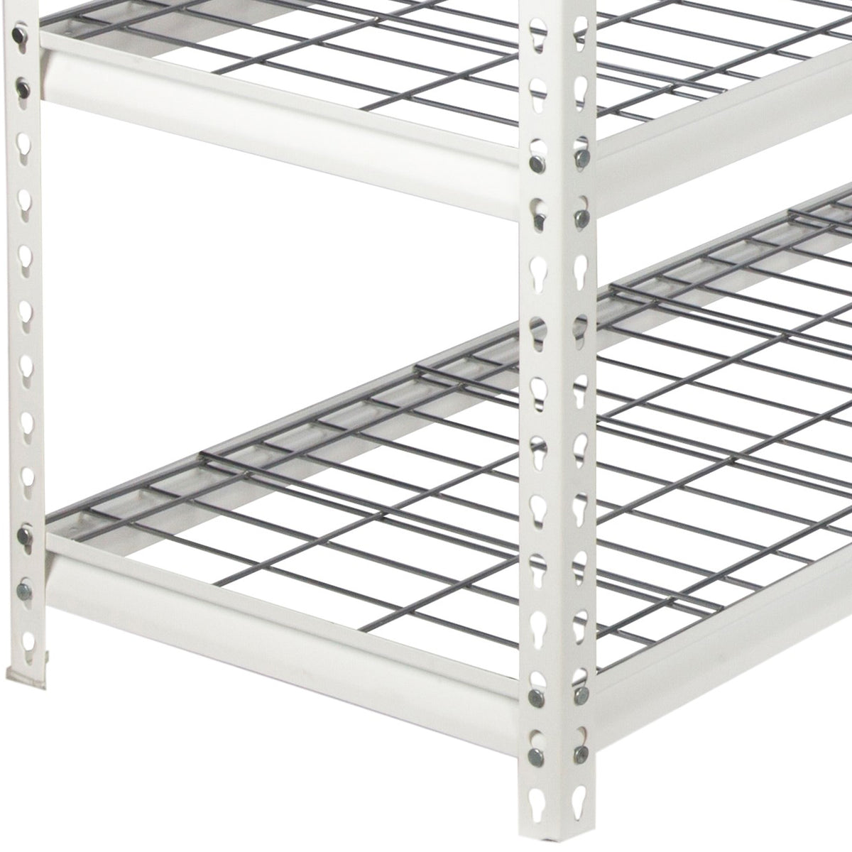 Pachira 48"W x 72"H 5 Shelf Shelving for Home & Office , White (Open Box) - VMInnovations