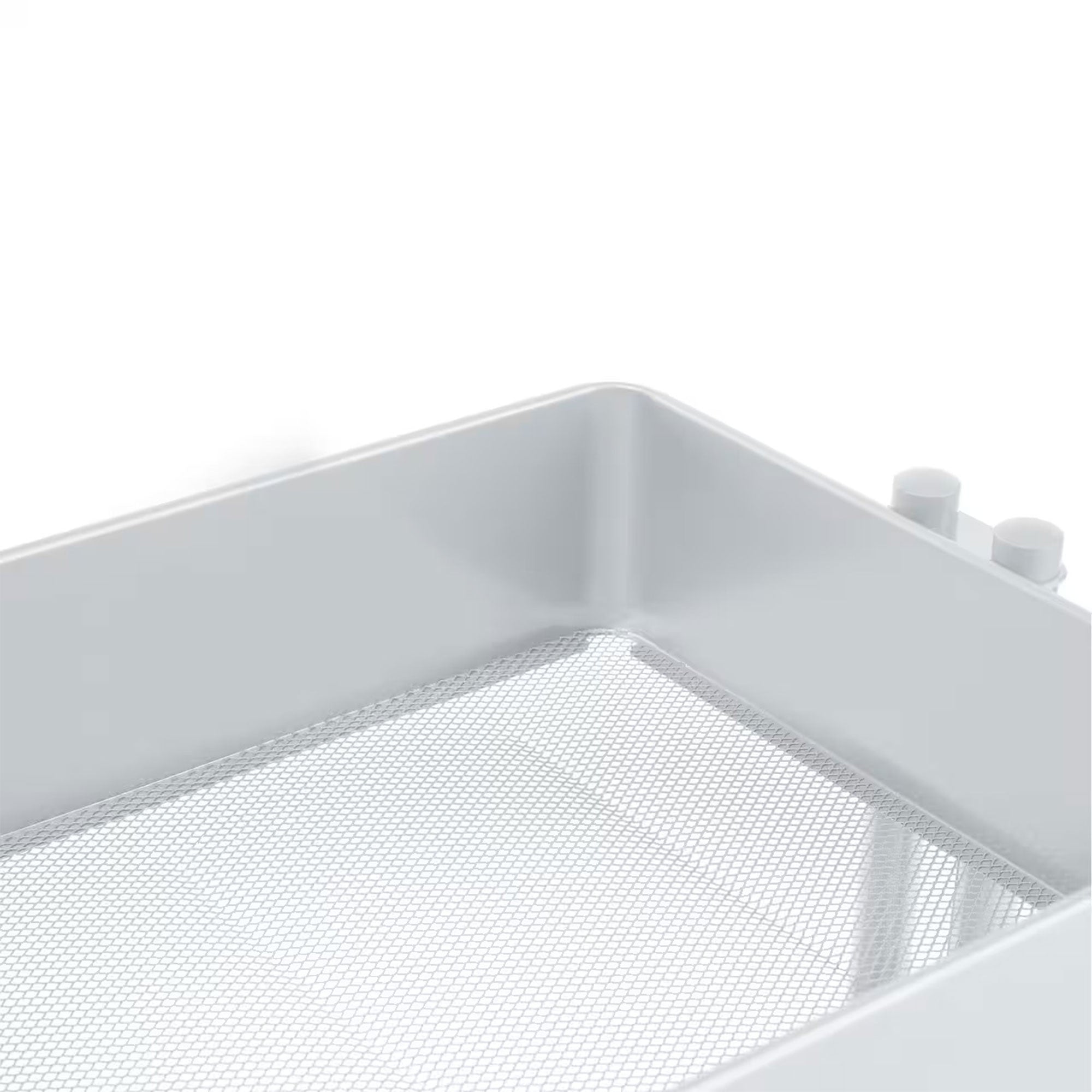 Lexington 3 Tier Rolling Cart for Home & Office Organization, White (Open Box) - VMInnovations
