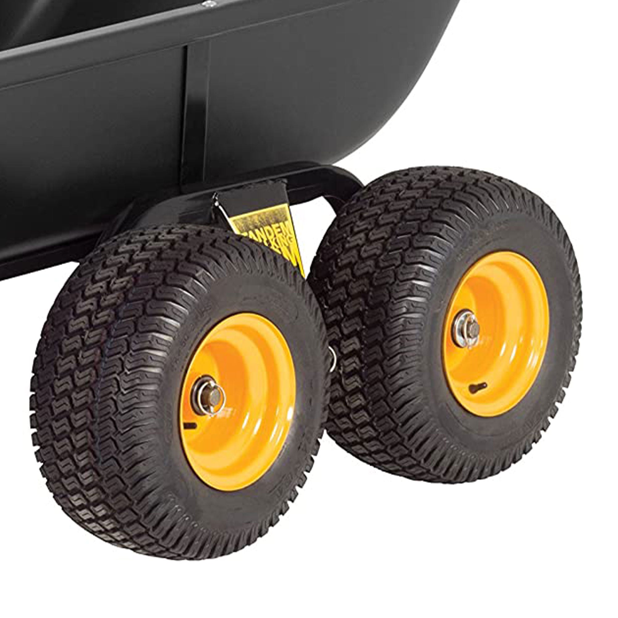 Polar Trailer 2" Coupler Kit with HD 1500TA Steel Tandem Axle Hauling Trailer