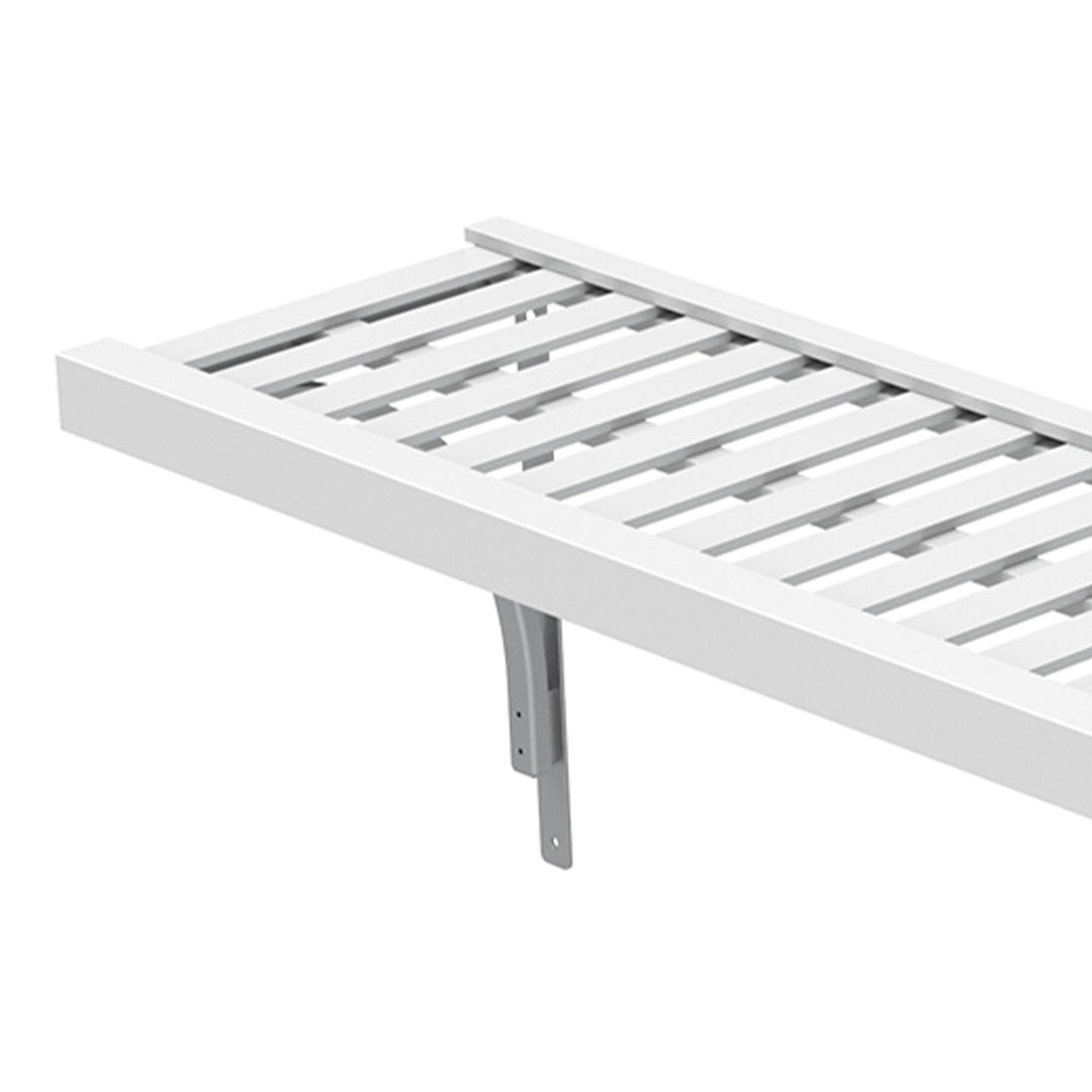 ClosetMaid Ventilated 48 x 12" Home Storage Versatile Closet Shelf Unit, White - VMInnovations