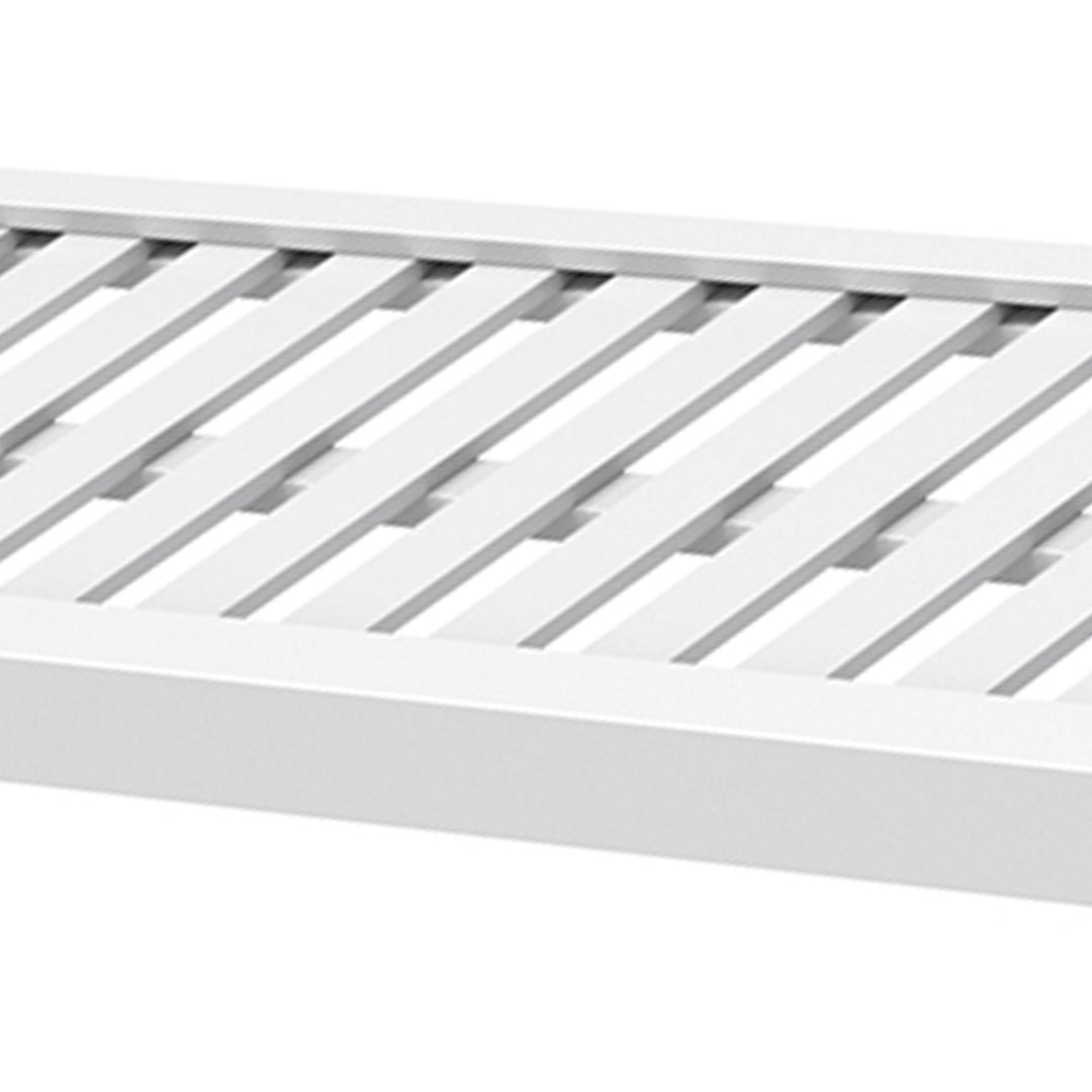 ClosetMaid Ventilated 48 x 12" Home Storage Versatile Closet Shelf Unit, White - VMInnovations