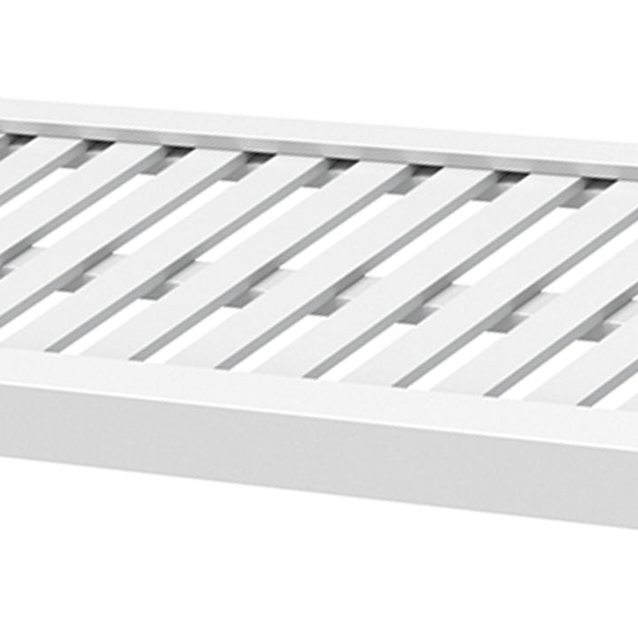 ClosetMaid Ventilated 48 x 12" Home Storage Versatile Closet Shelf Unit, White - VMInnovations