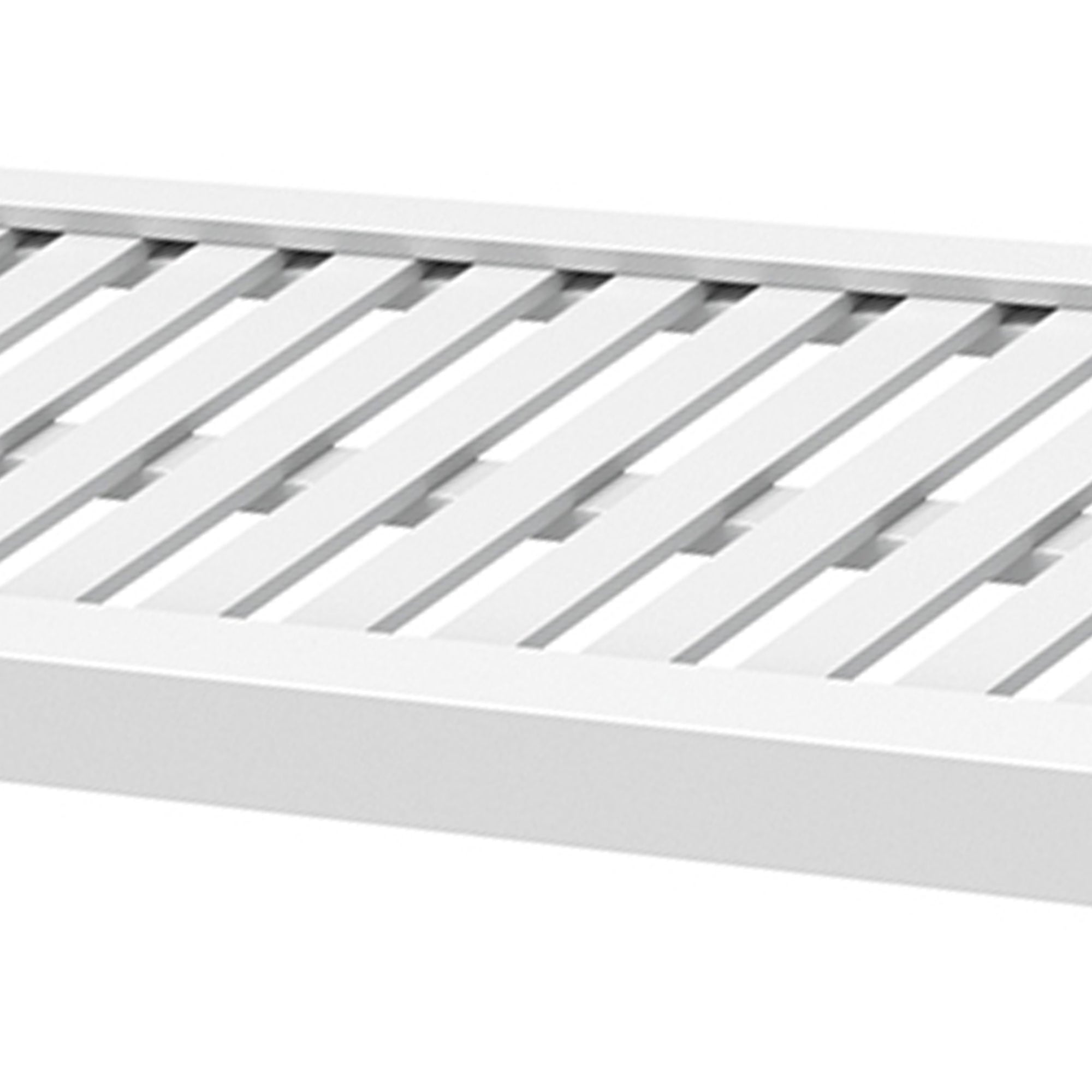 ClosetMaid Ventilated 48 x 12" Home Storage Versatile Closet Shelf Unit, White - VMInnovations