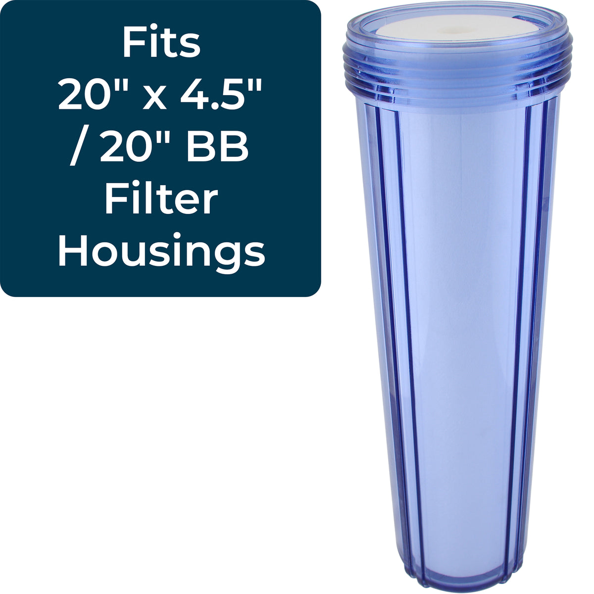 SpiroPure 20"x4.5" Dual Gradient Polypropylene Water Filter (6 Pack) (Open Box)