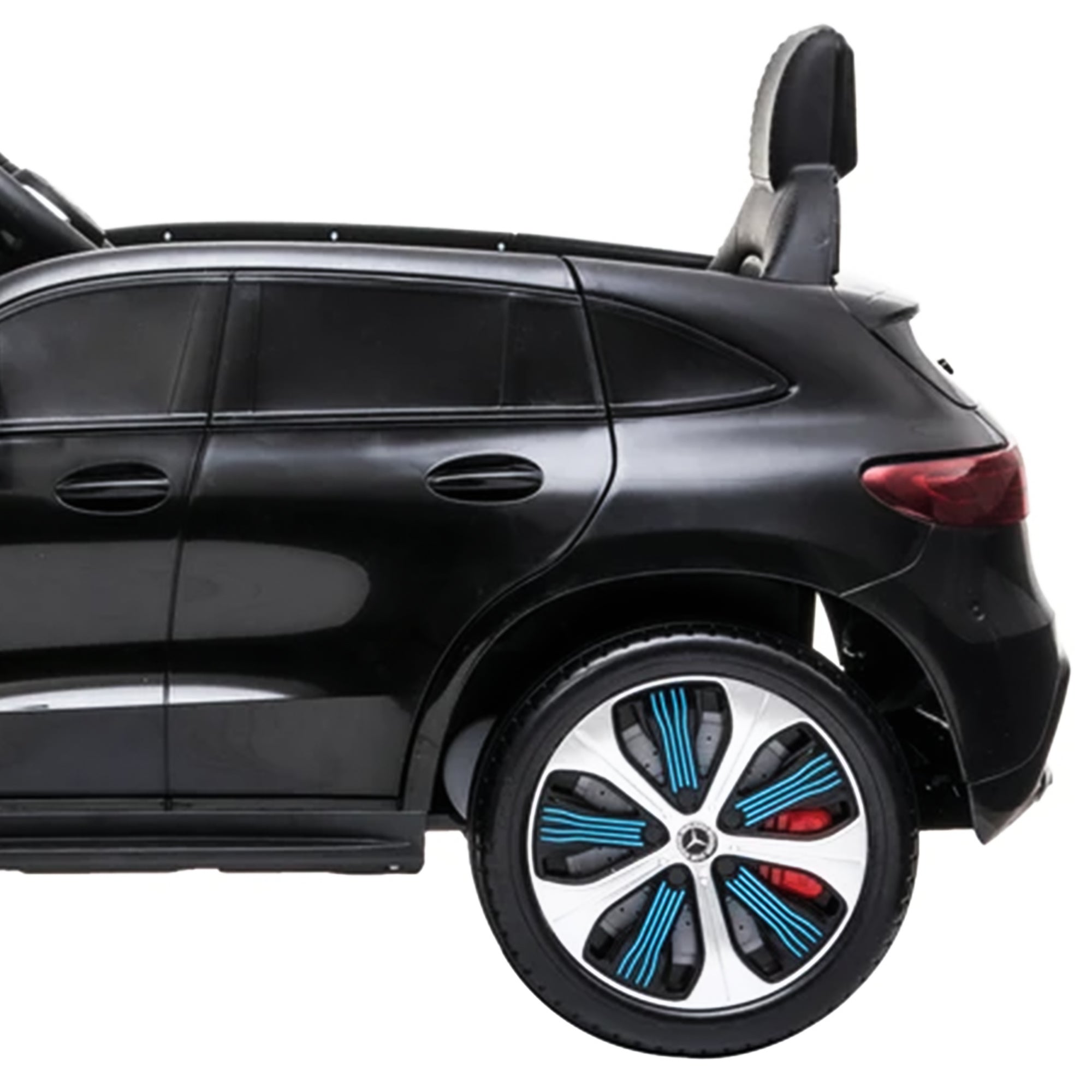 DAKOTT Mercedes Benz Crossover Battery Powered AWD Ride On SUV for Kids, Black - VMInnovations