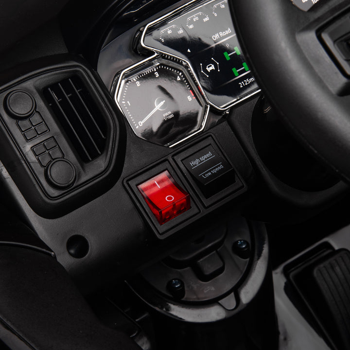 DAKOTT GMC Sierra Denali HD 2 Seater 12V Ride On Electric Vehicle, Black (Used) - VMInnovations