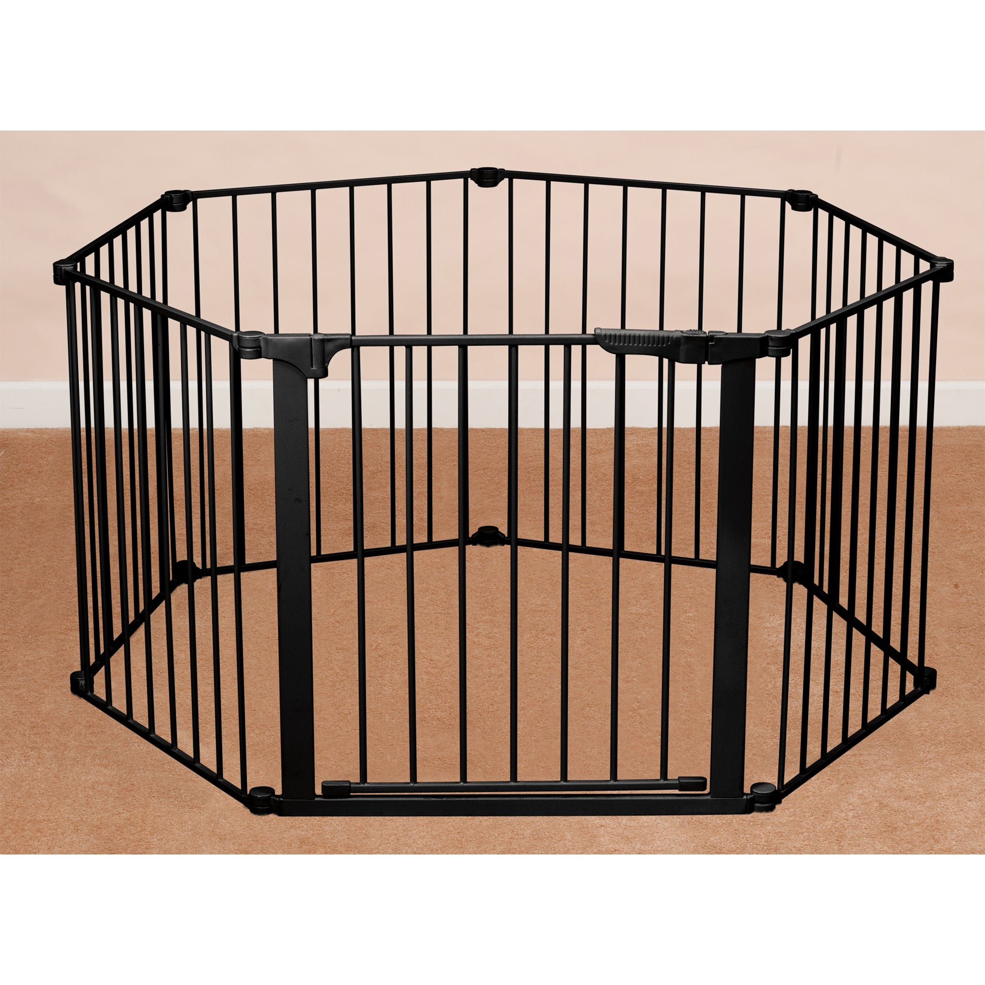 KidCo ConfigureGate 30 In Door Mounted Locking Baby Safety Gate, Black(Open Box) - VMInnovations