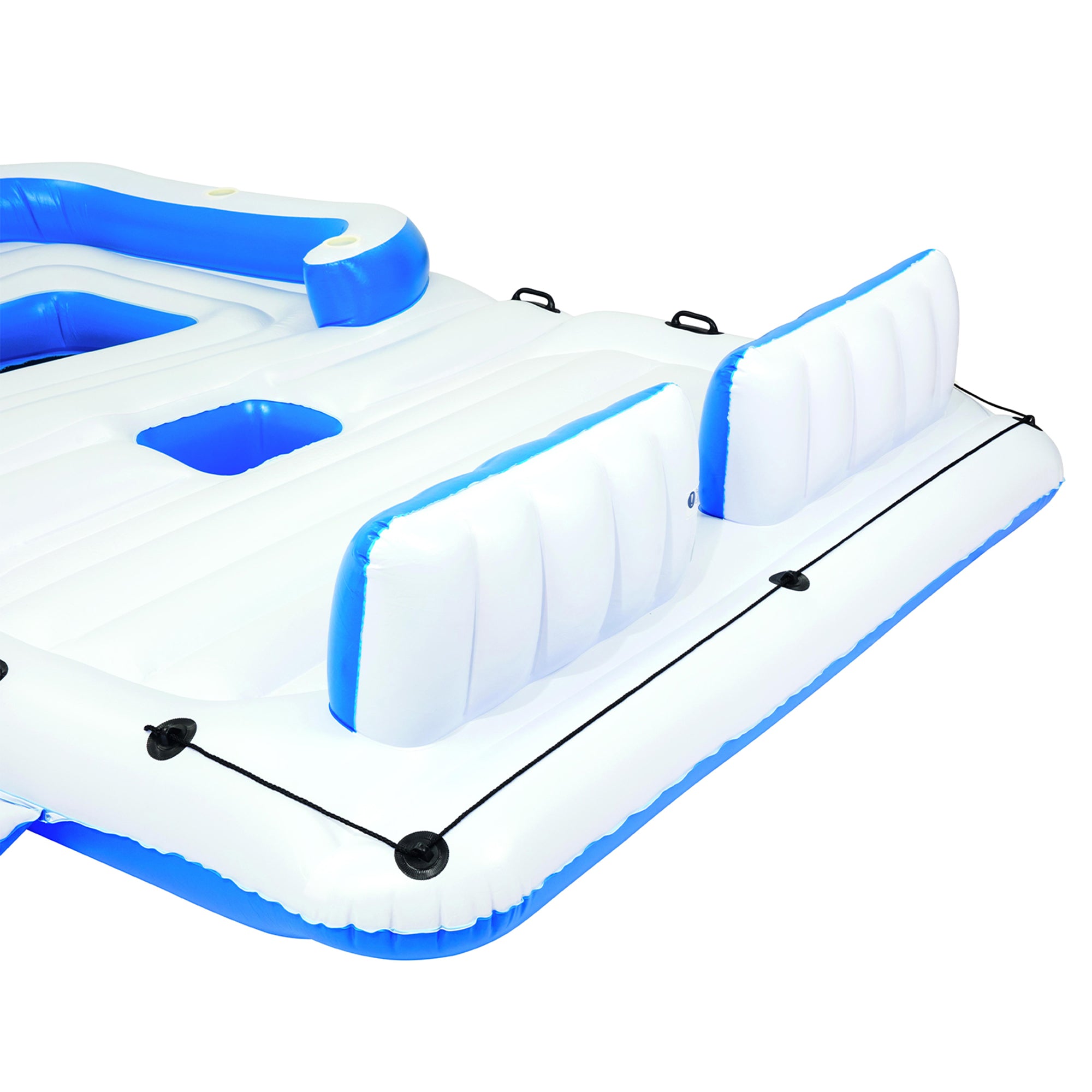 Bestway Hydro-Force Rapid Rider Tube & Tropical Breeze Party Island Water Float - VMInnovations