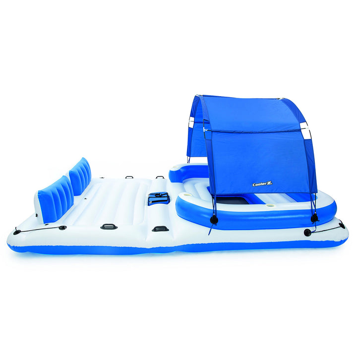 Bestway Hydro-Force X3 Innertube and Tropical Breeze Party Island Water Floats - VMInnovations