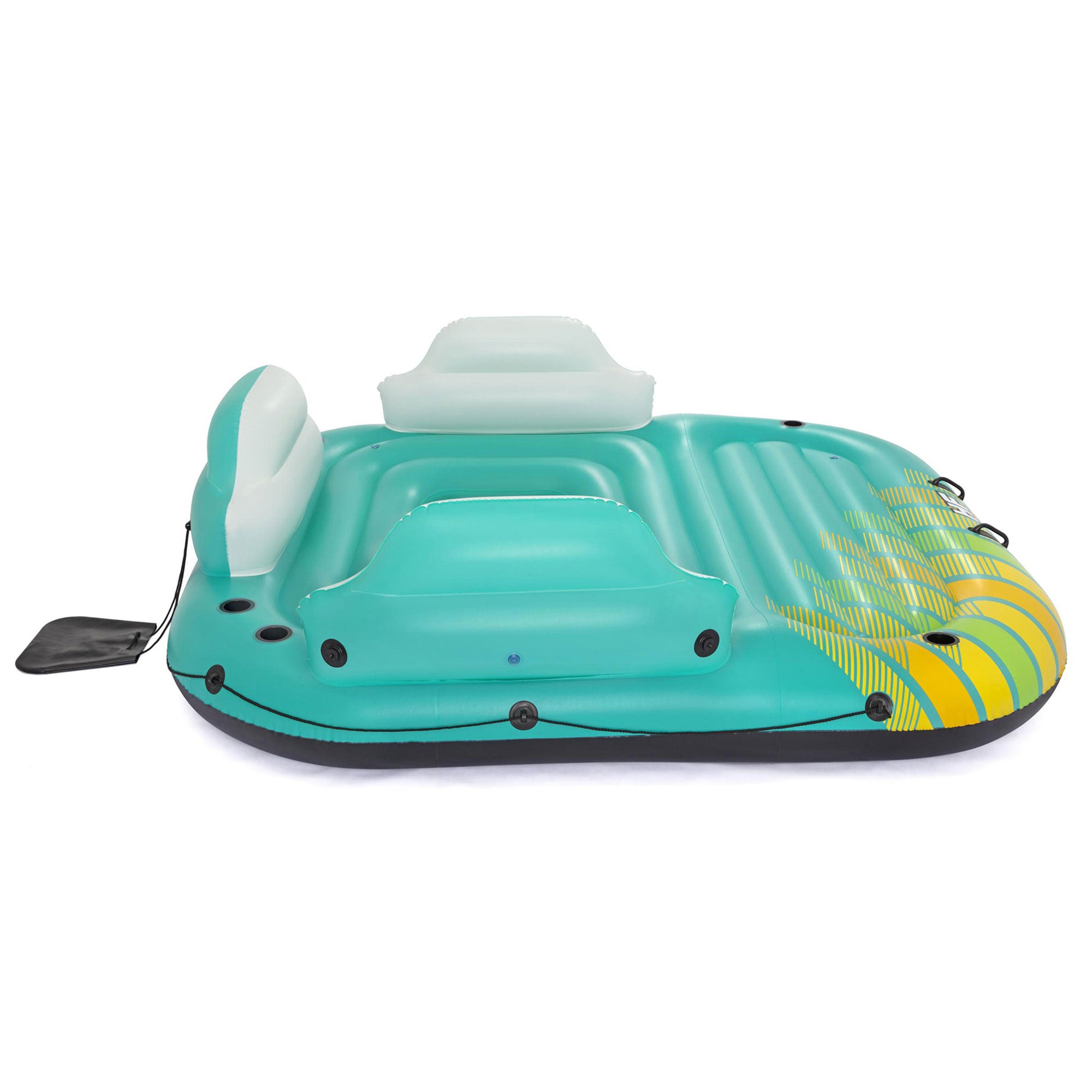Intex Inflatable Splash N Chill Lounger & Bestway HydroForce Floating Water Raft