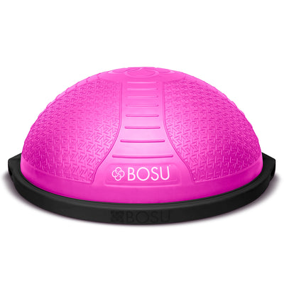 BOSU NexGen Home Fitness Exercise Gym Strength Flexibility Balance Trainer, Pink