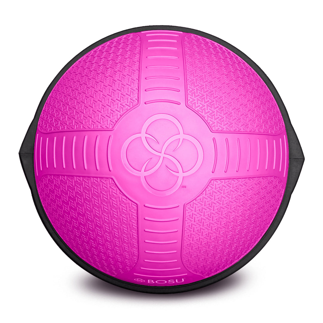 BOSU NexGen Home Fitness Exercise Gym Strength Flexibility Balance Trainer, Pink - VMInnovations