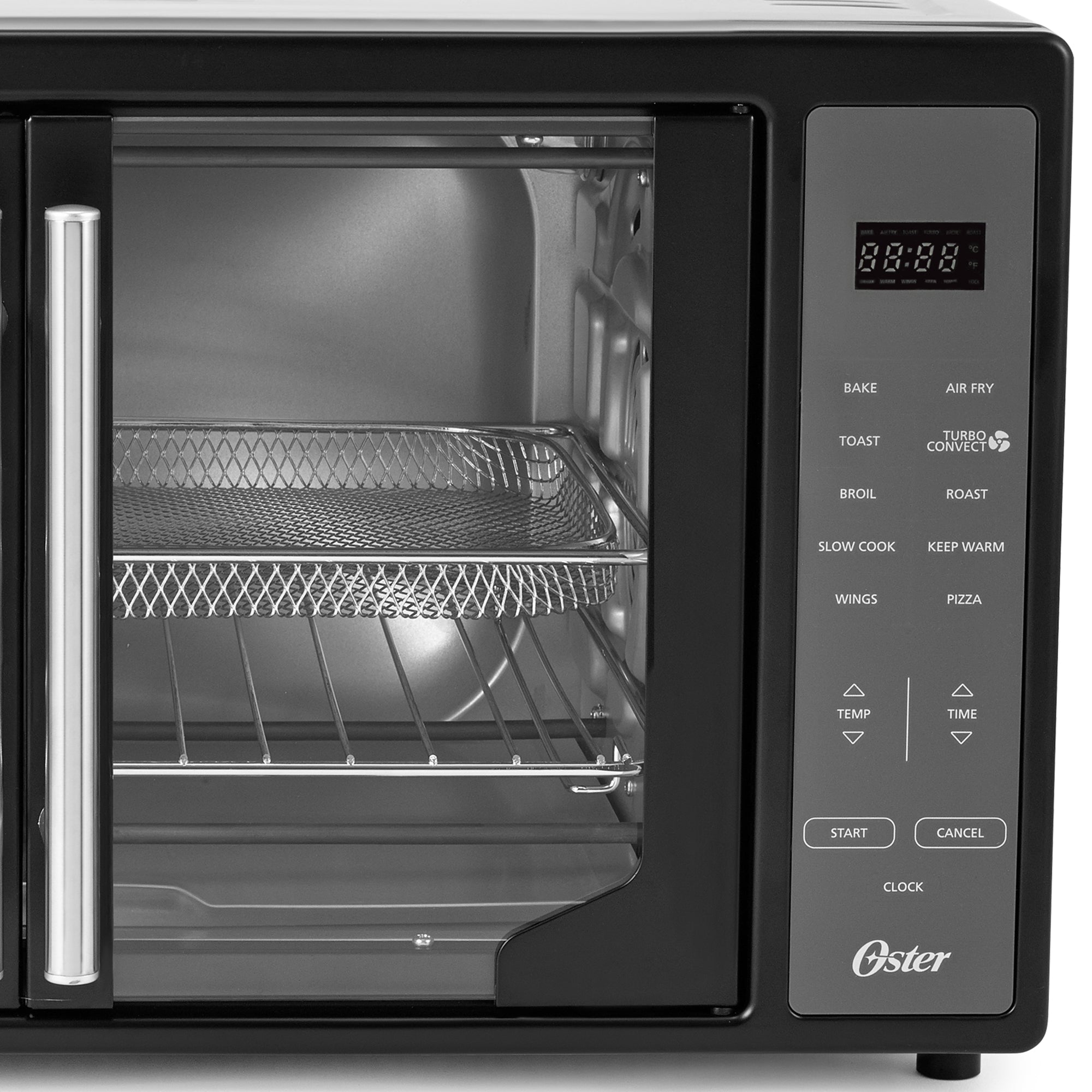 Oster French Door Turbo Convection Toaster Oven w/XL Interior, Black (For Parts) - VMInnovations