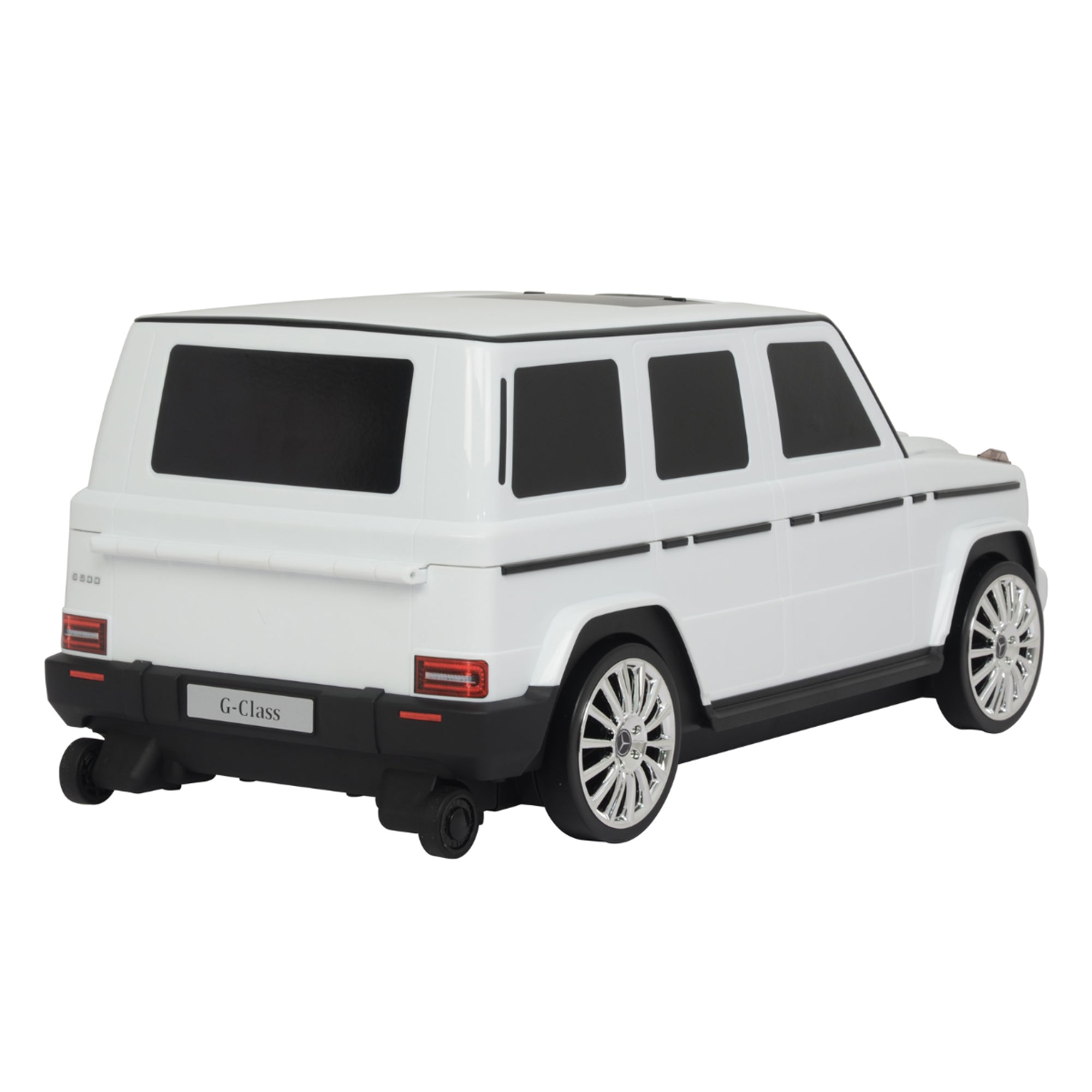 Best Ride On Cars Mercedes G Class Stylish Ride On Vehicle, White (Open Box) - VMInnovations