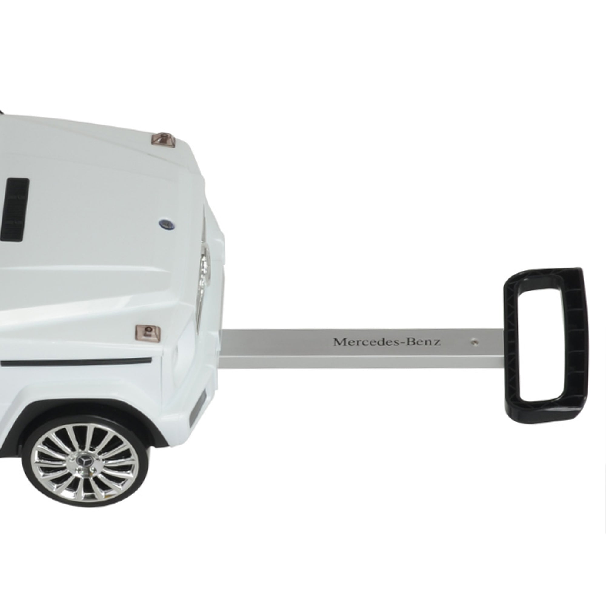 Best Ride On Cars Mercedes G Class Stylish Ride On Vehicle, White (Open Box) - VMInnovations