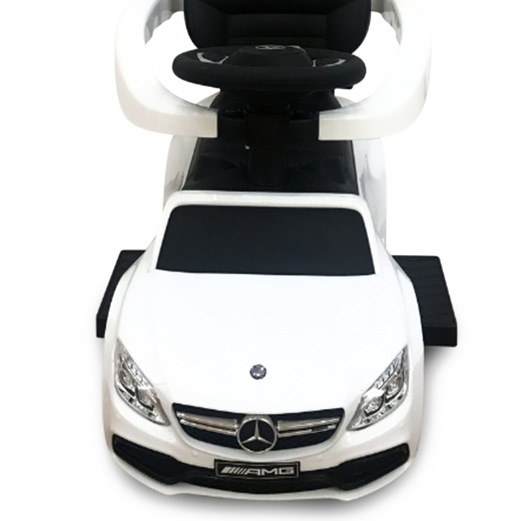 Best Ride on Cars Mercedes C63 3 in 1 Ride On Push Car w/ Removable Stroller Bar - VMInnovations