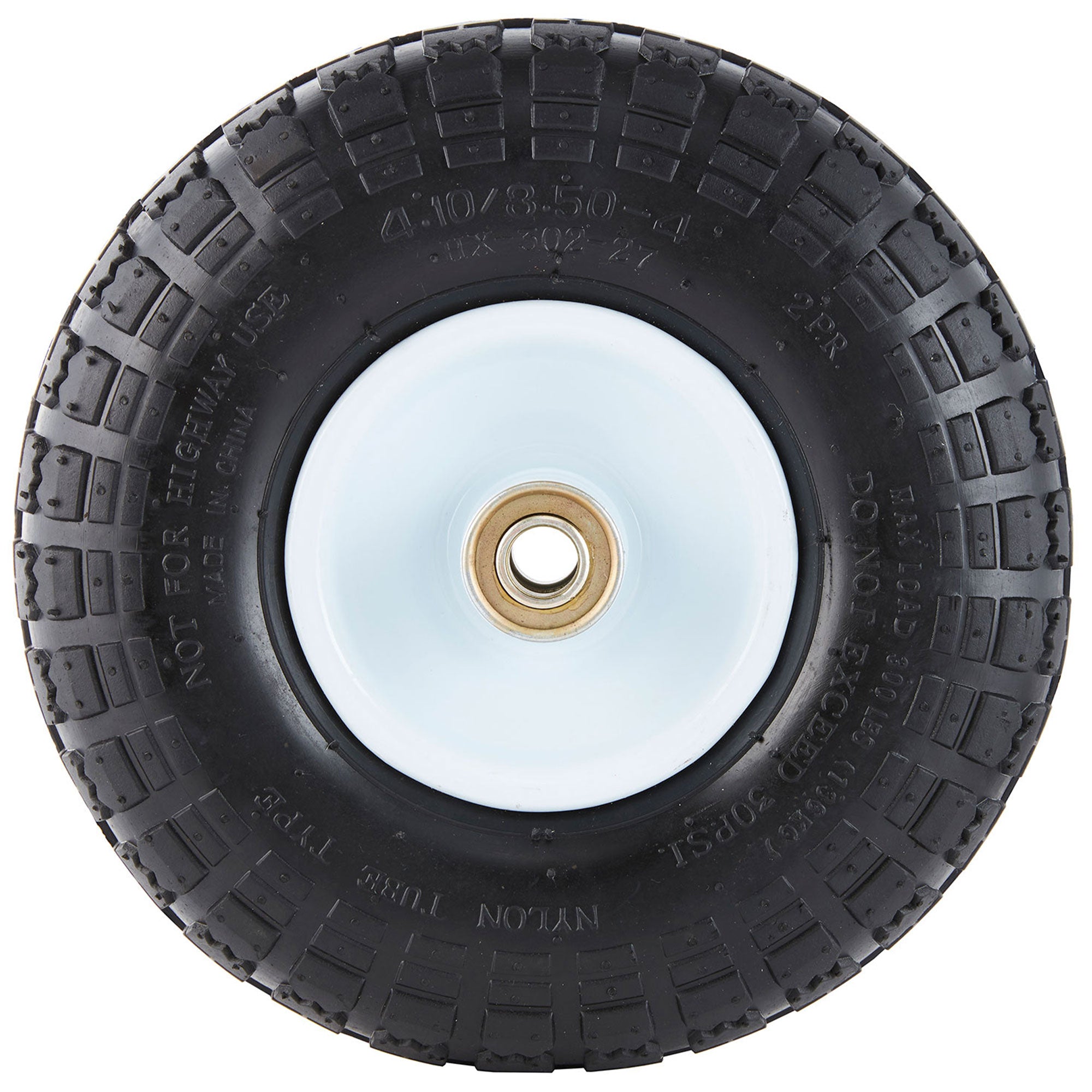 Tricam Farm & Ranch 10" Pneumatic Single Replacement Utility Cart Tire (2 Pack) - VMInnovations