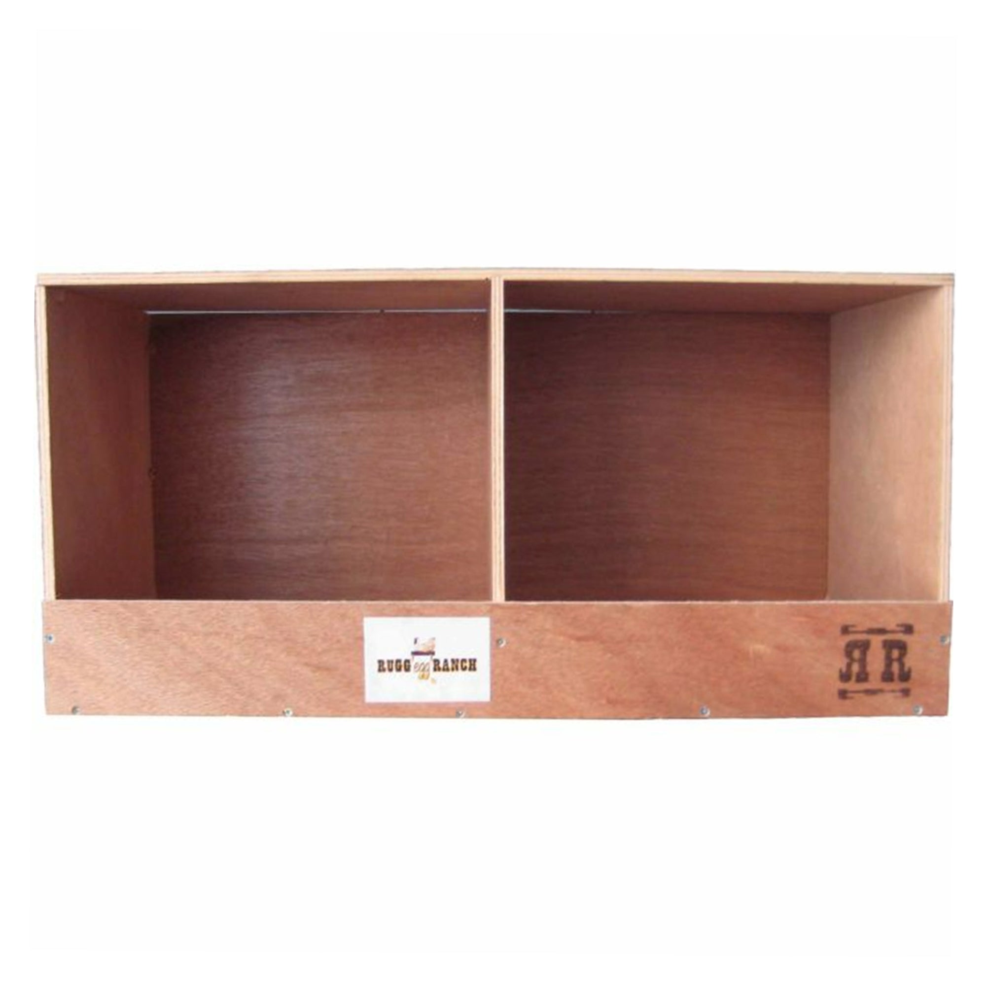 Rugged Range Products Duplex Chicken Coop Nesting Box for 2 to 4 Hens (4 Pack) - VMInnovations