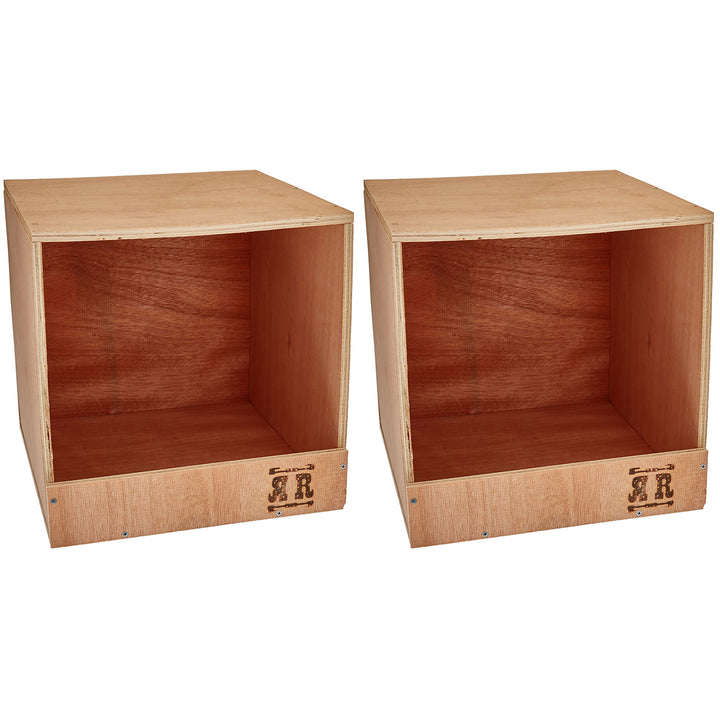 Rugged Range Products Studio Chicken Coop Nesting Box for 1 to 2 Hens (2 Pack) - VMInnovations