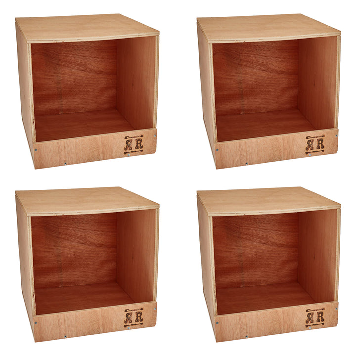 Rugged Range Products Studio Chicken Coop Nesting Box for 1 to 2 Hens (4 Pack) - VMInnovations
