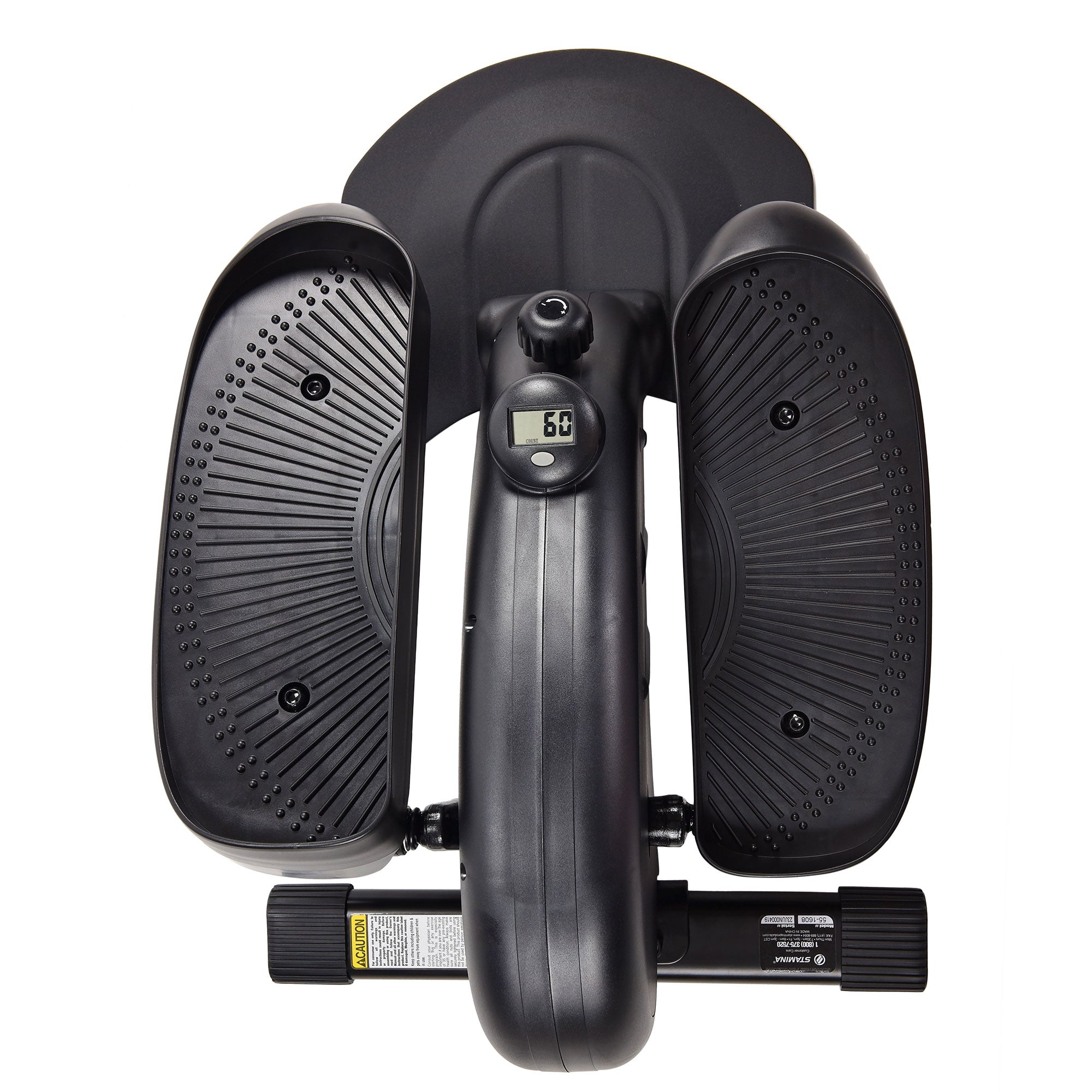 Stamina E1000 Compact Lower Body Cardio Workout Strider Machine, Black(Open Box)