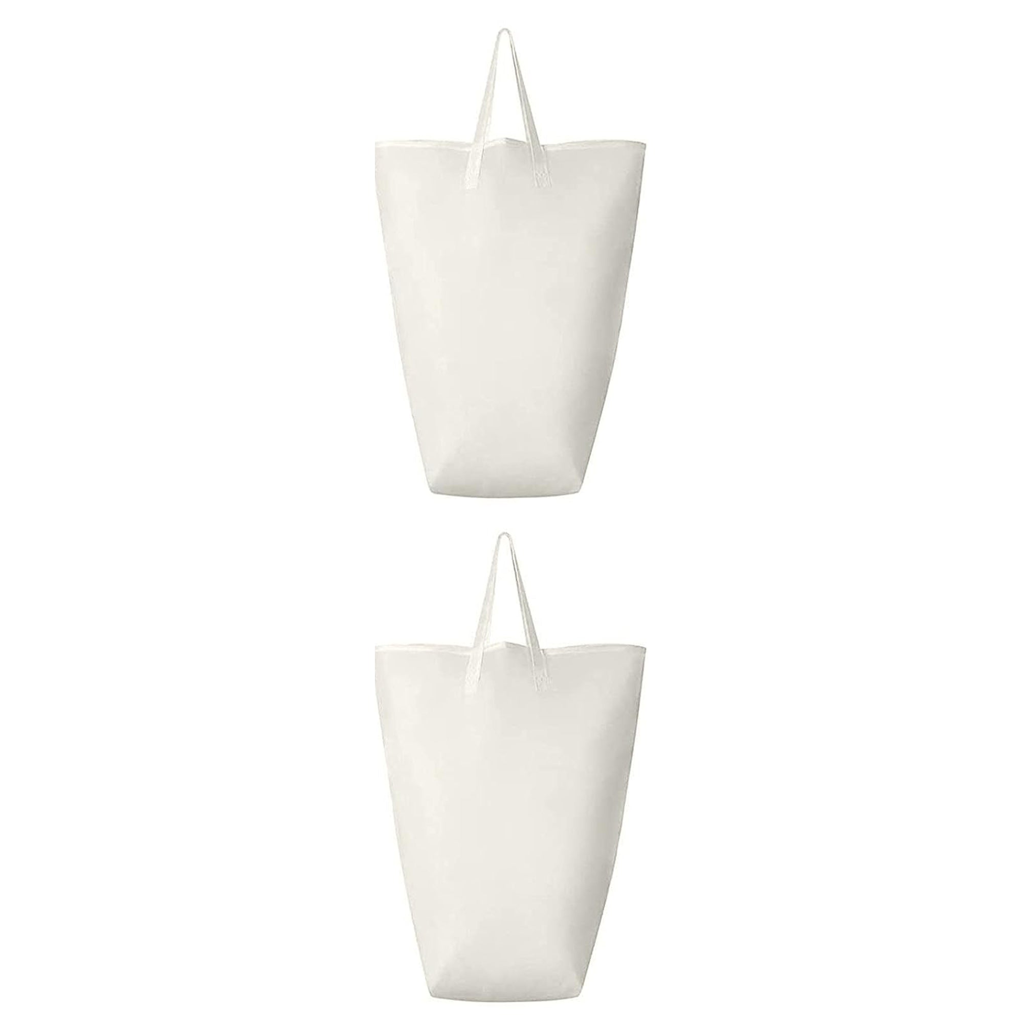 WOWLIVE 154L Fabric Double Laundry Hamper with Lid and Removable Bags, Beige - VMInnovations