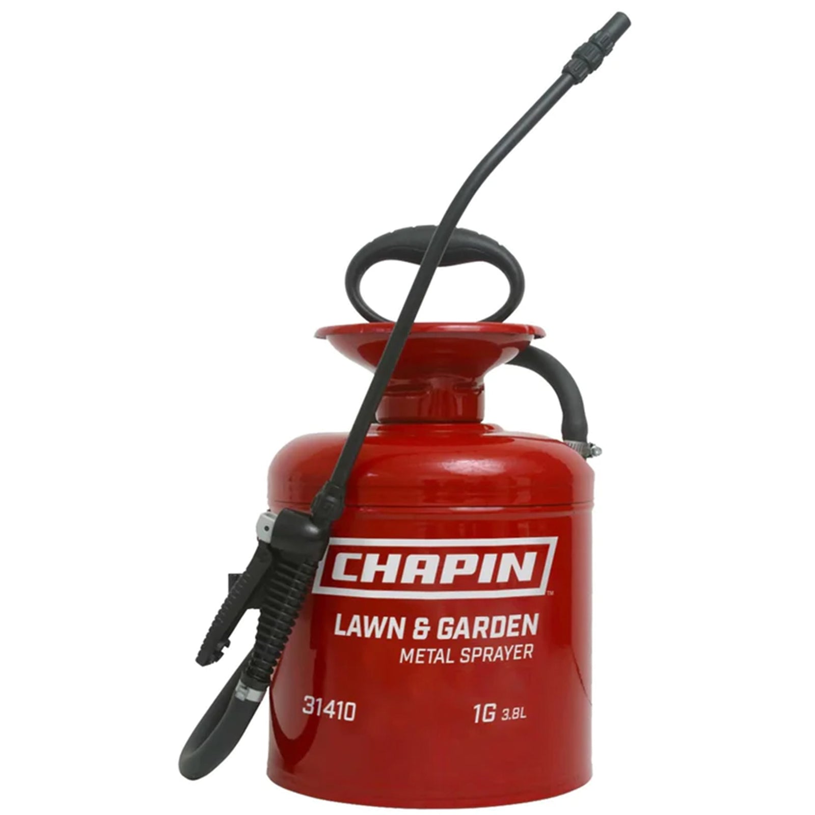 Chapin 1 Gallon Tri Poxy Steel Tank Handheld Lawn & Garden Sprayer with Lock On - VMInnovations
