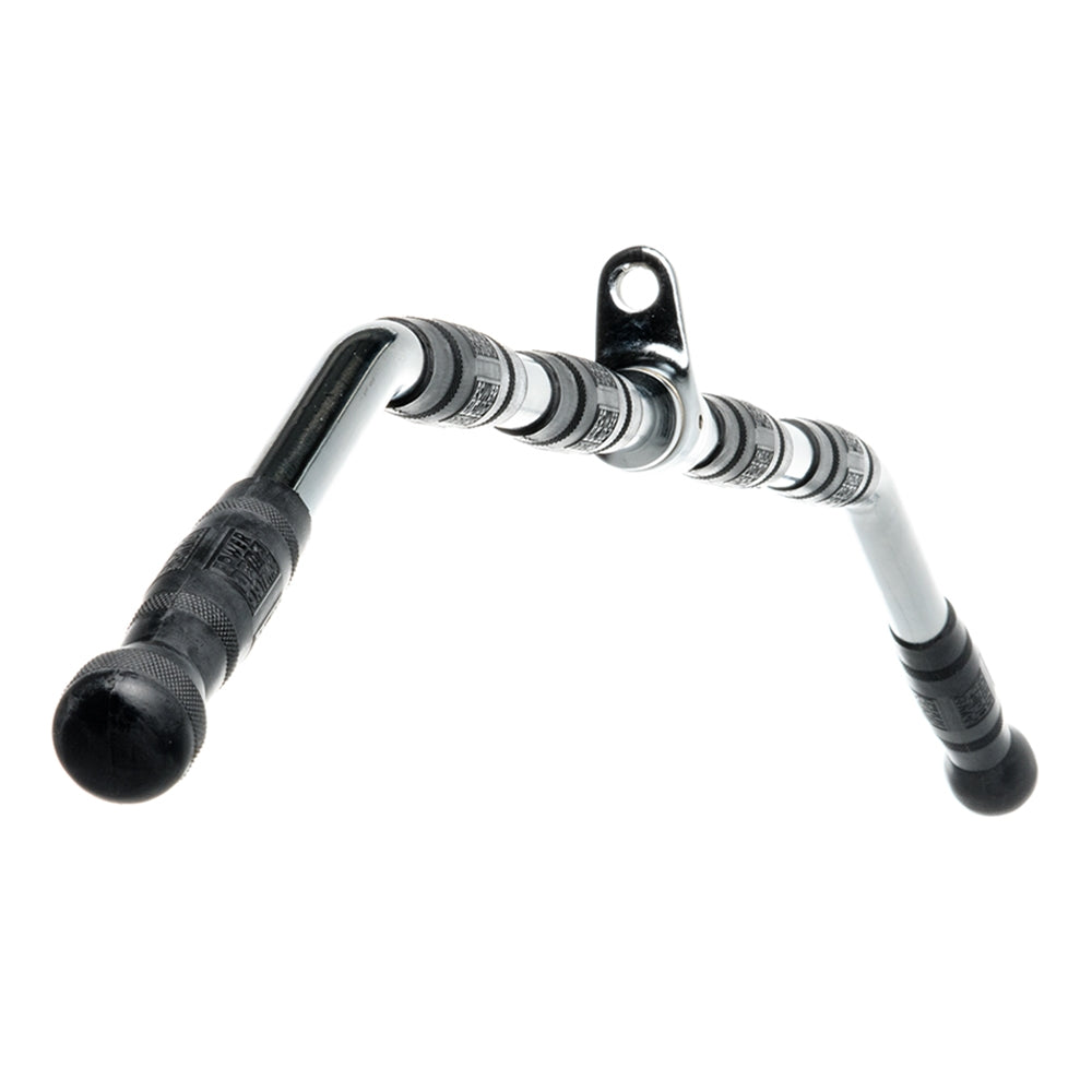 Power Systems Premium Revolving Steel Lat Bar with Ergonomic Handles, 48 inch