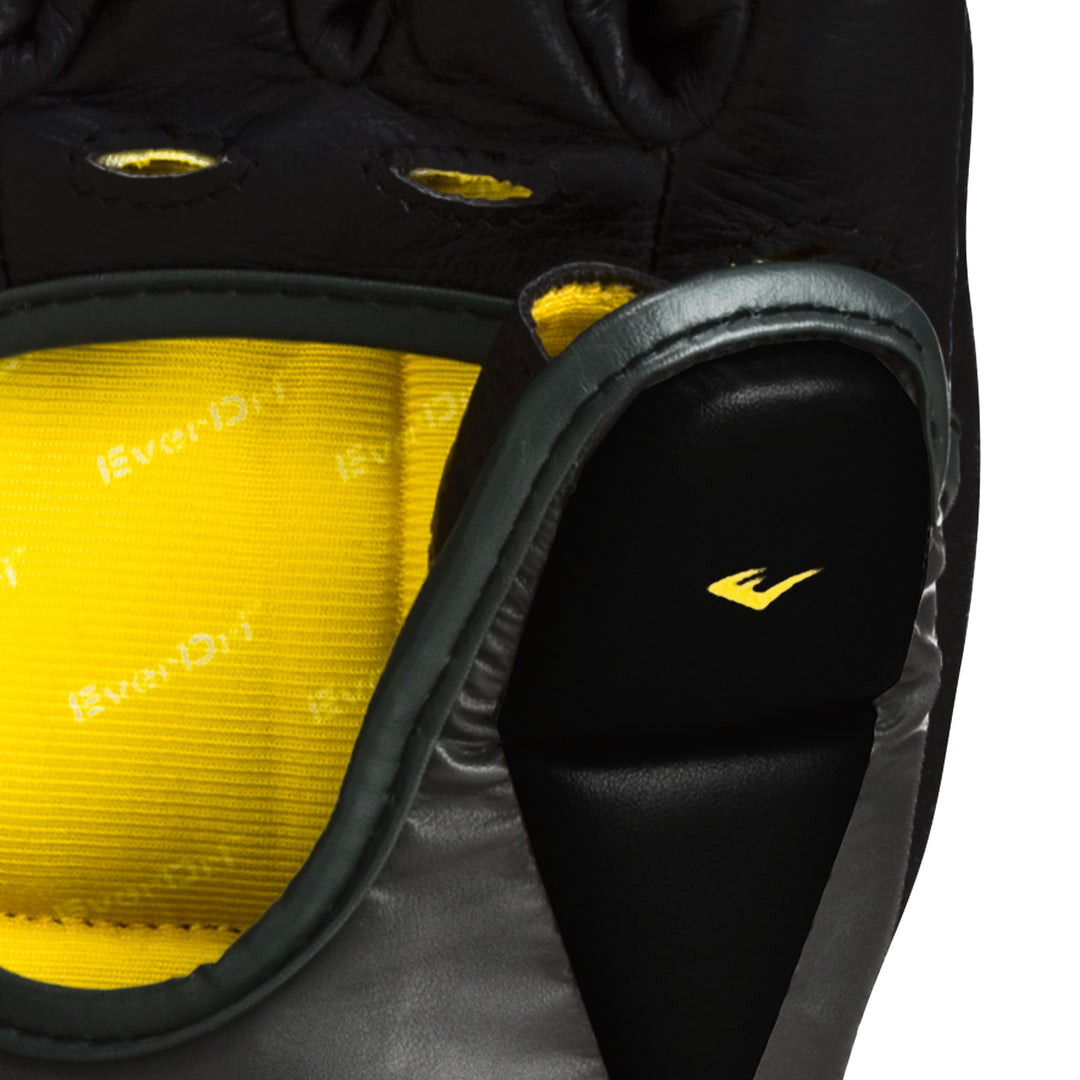 Everlast Pro Style MMA Grappling Training Gloves w/Full Wrist Strap, L/XL, Black - VMInnovations