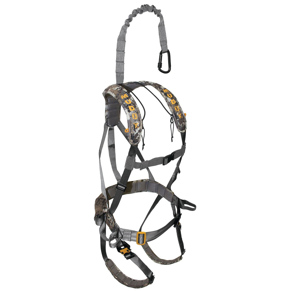 Hawk Helium Kickback Tree Stand, Set of 3 Climbing Sticks & Muddy Ambush Harness - VMInnovations